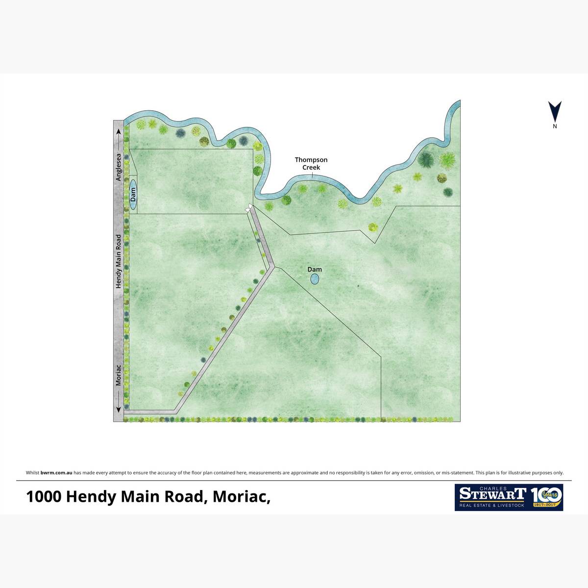 1000 Hendy Main Road, Moriac For Sale by Farmbuy.com - floorplan 1