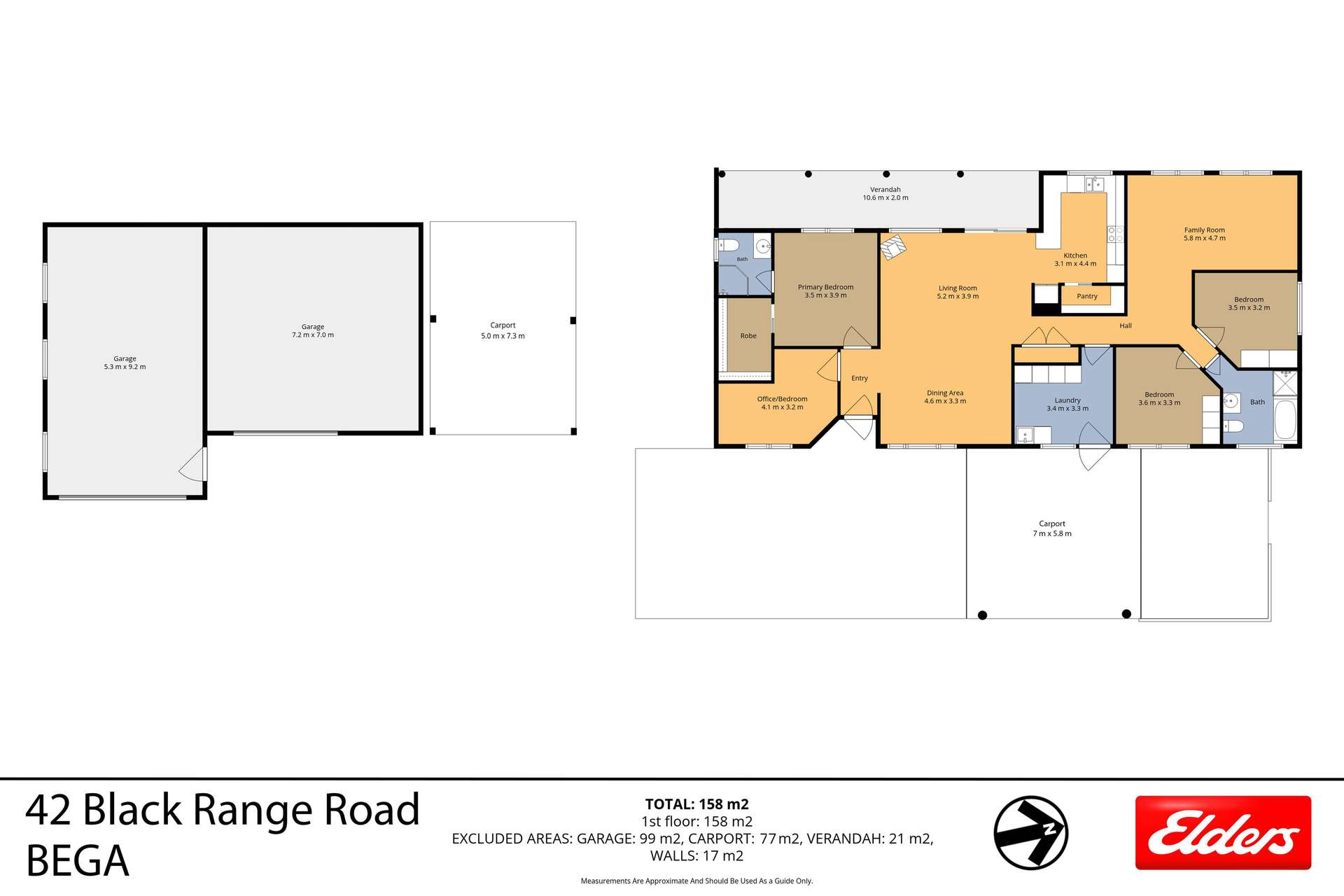 42 Black Range Road, Black Range For Sale by Farmbuy.com - floorplan 1