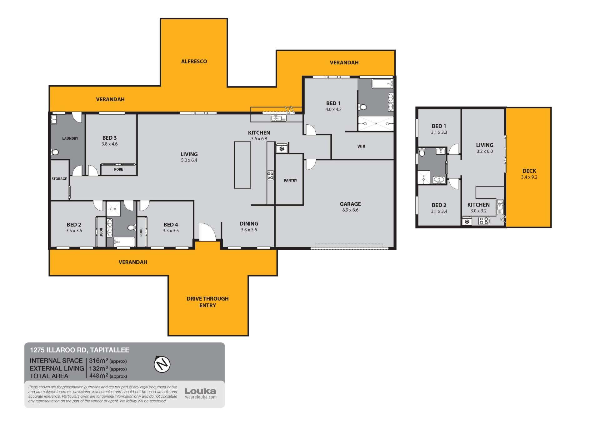 1275 Illaroo Road, Tapitallee For Sale by Farmbuy.com - floorplan 1