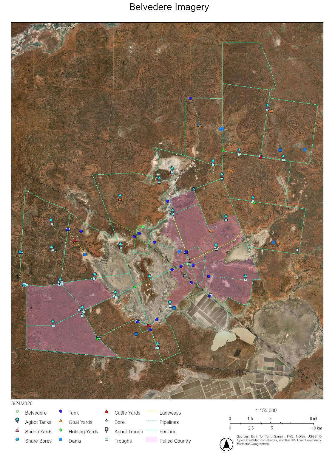 "Belvedere" 2264 Dowling Track, North Bourke For Sale by Farmbuy.com - floorplan 2