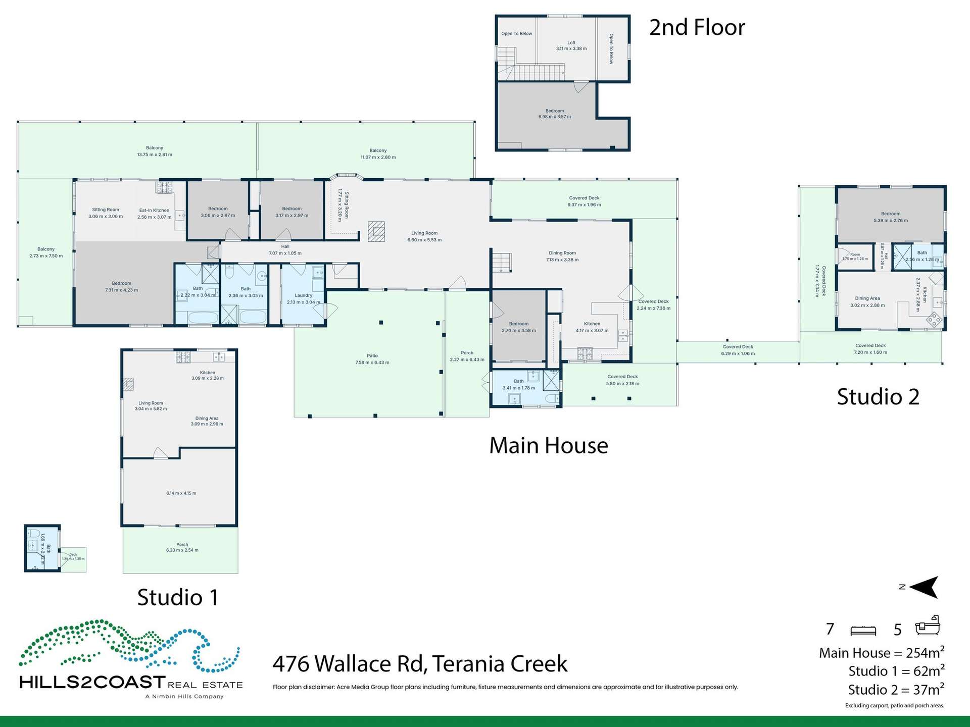 476 WALLACE ROAD, Terania Creek For Sale by Farmbuy.com - floorplan 1