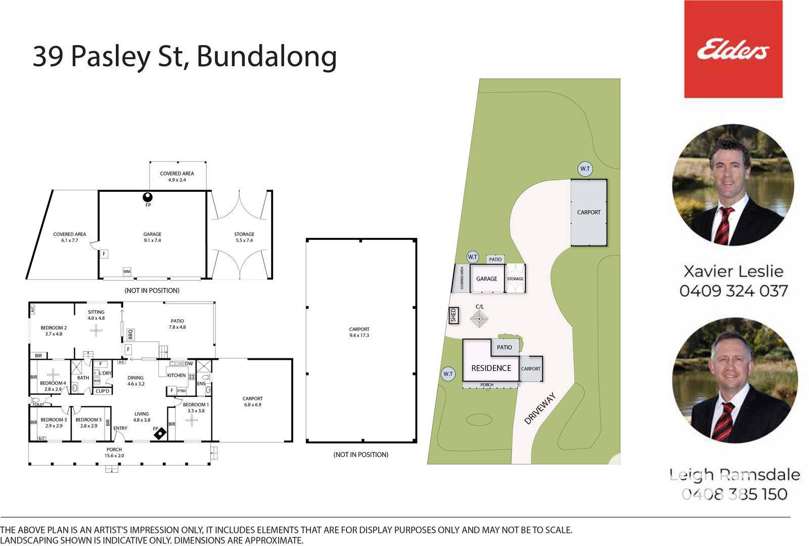 39 Pasley Street, Bundalong For Sale by Farmbuy.com - floorplan 1