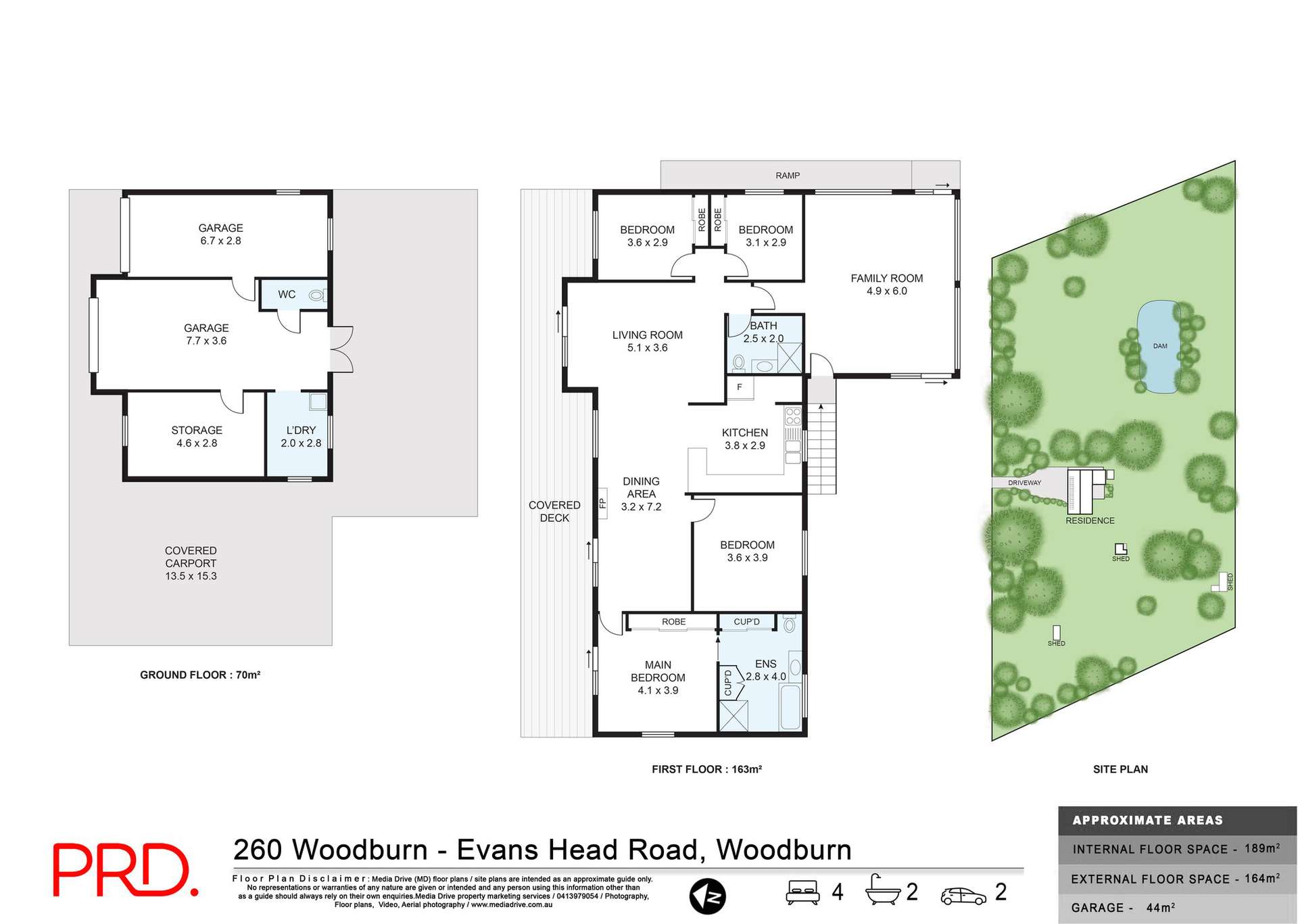 260 Woodburn Evans Head Road, Woodburn For Sale by Farmbuy.com - floorplan 1