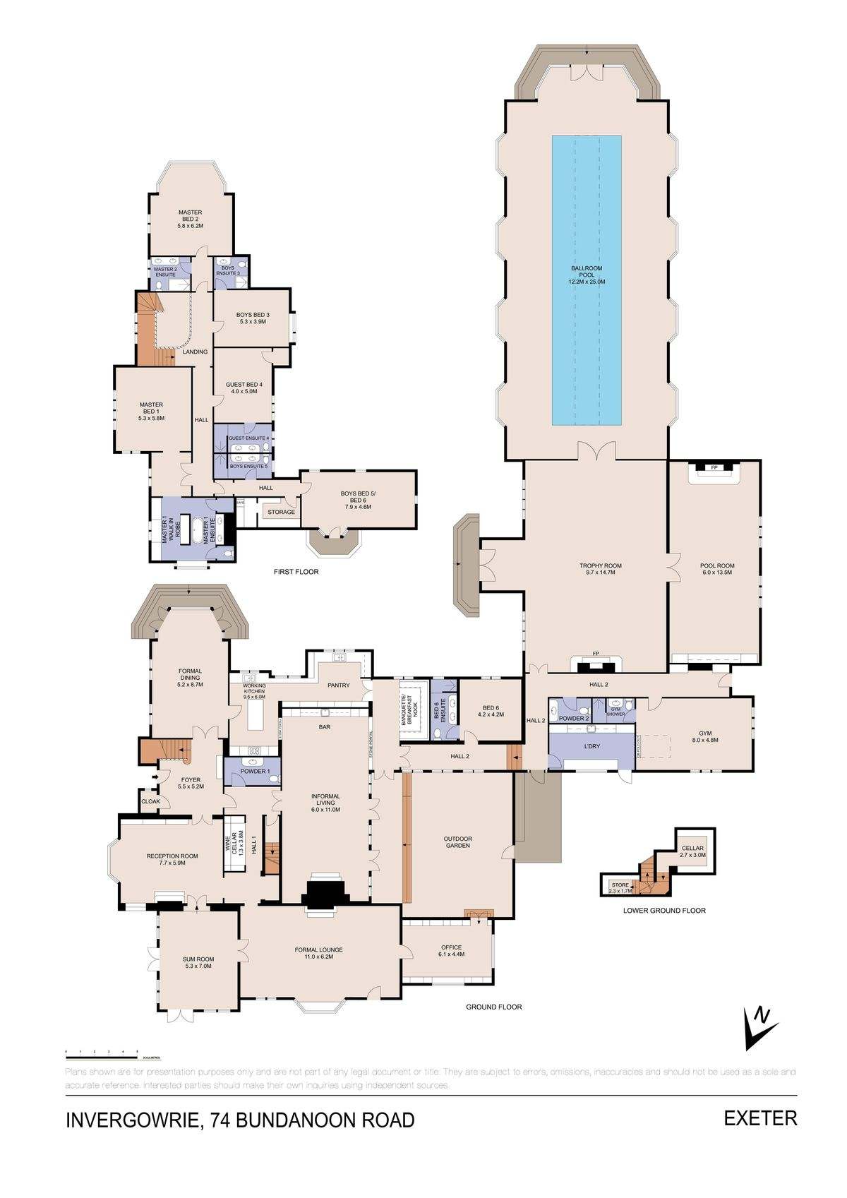 74 Bundanoon Road, Exeter For Sale by Farmbuy.com - floorplan 1