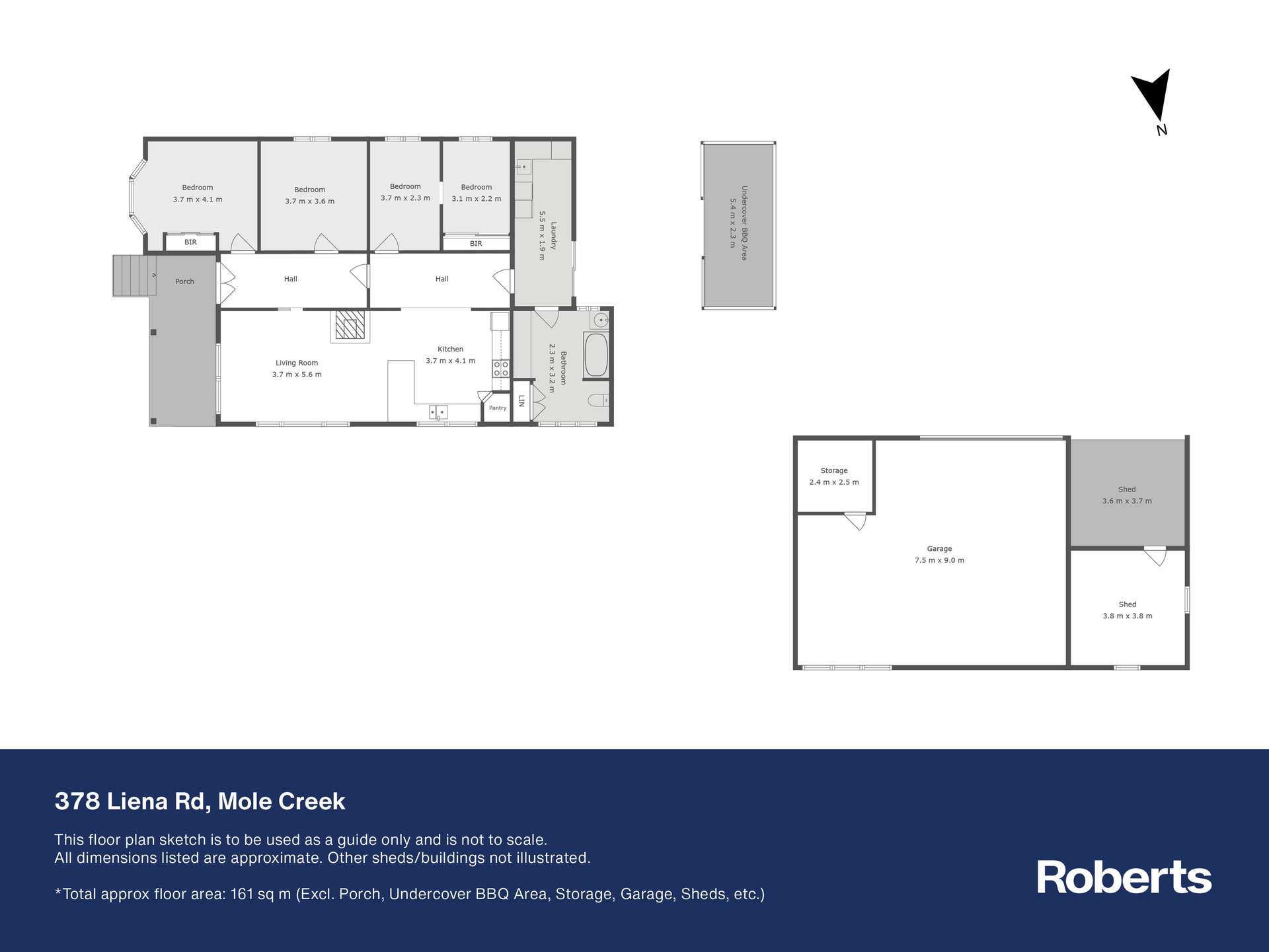 378 Liena Road, Mole Creek For Sale by Farmbuy.com - floorplan 1
