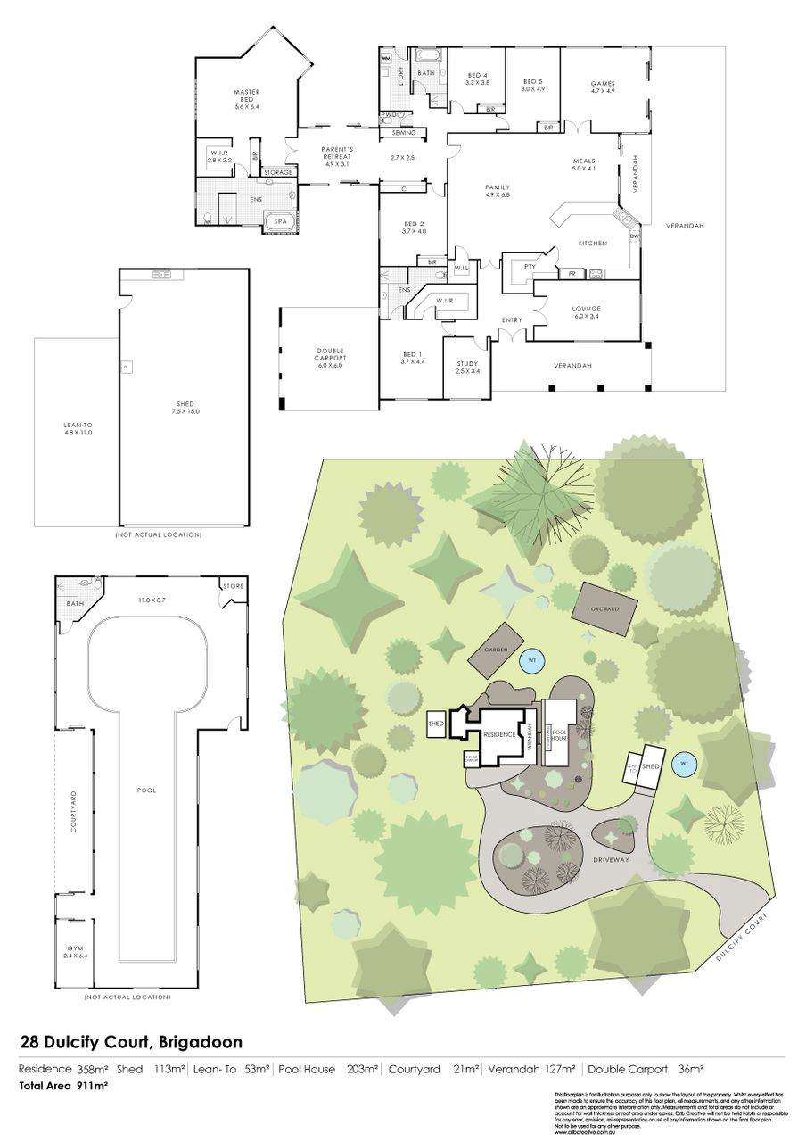 28 Dulcify Court, Brigadoon For Sale by Farmbuy.com - floorplan 1