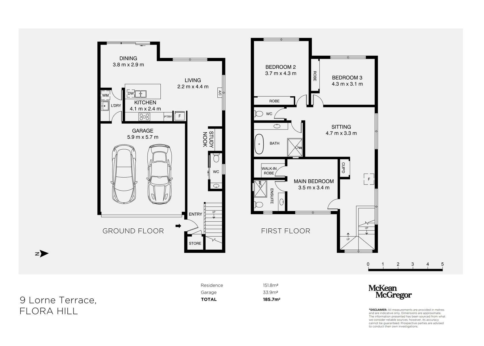9 Lorne Terrace, Flora Hill For Sale by Farmbuy.com - floorplan 1