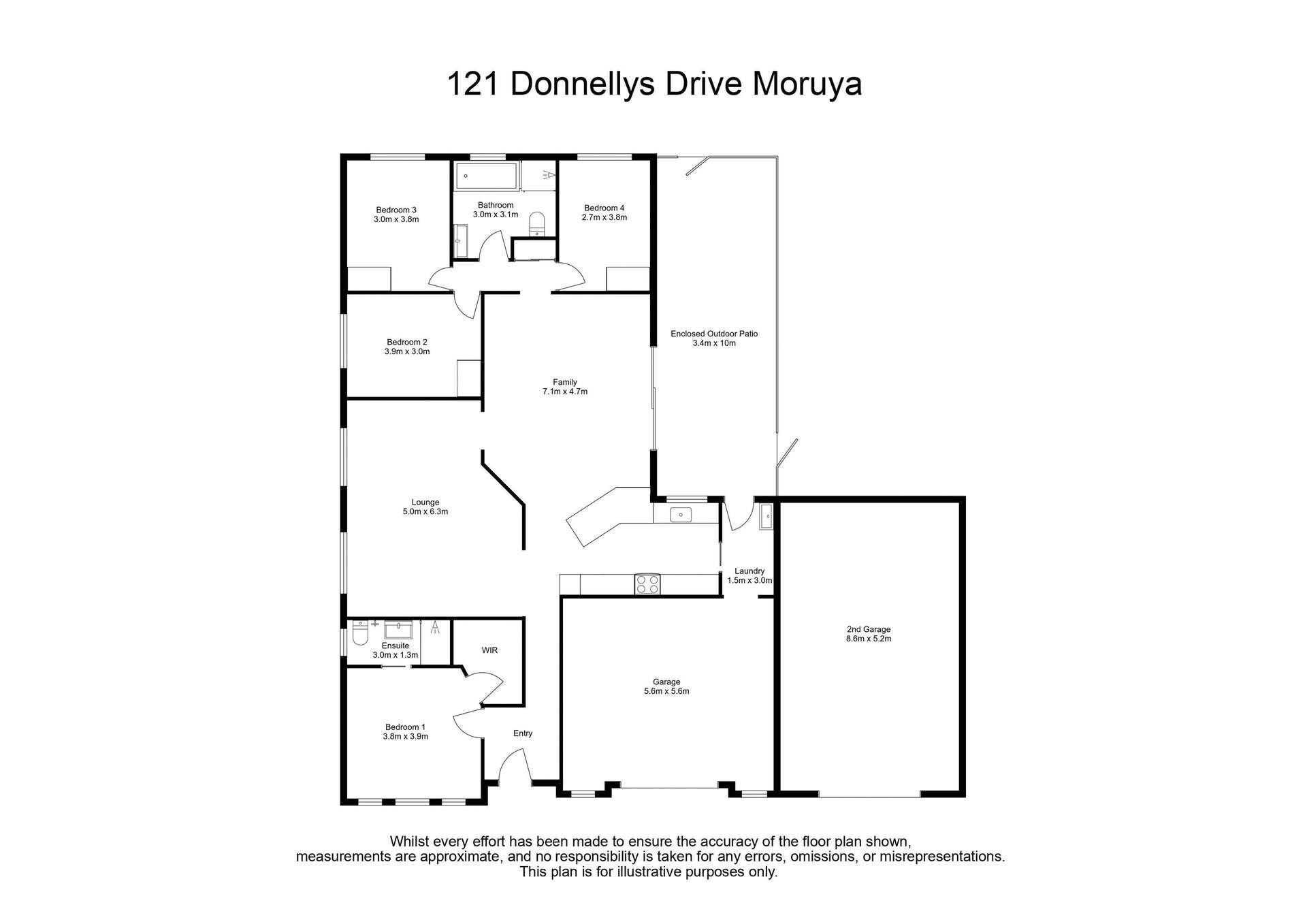 121 Donnelly Drive, Moruya For Sale by Farmbuy.com - floorplan 1