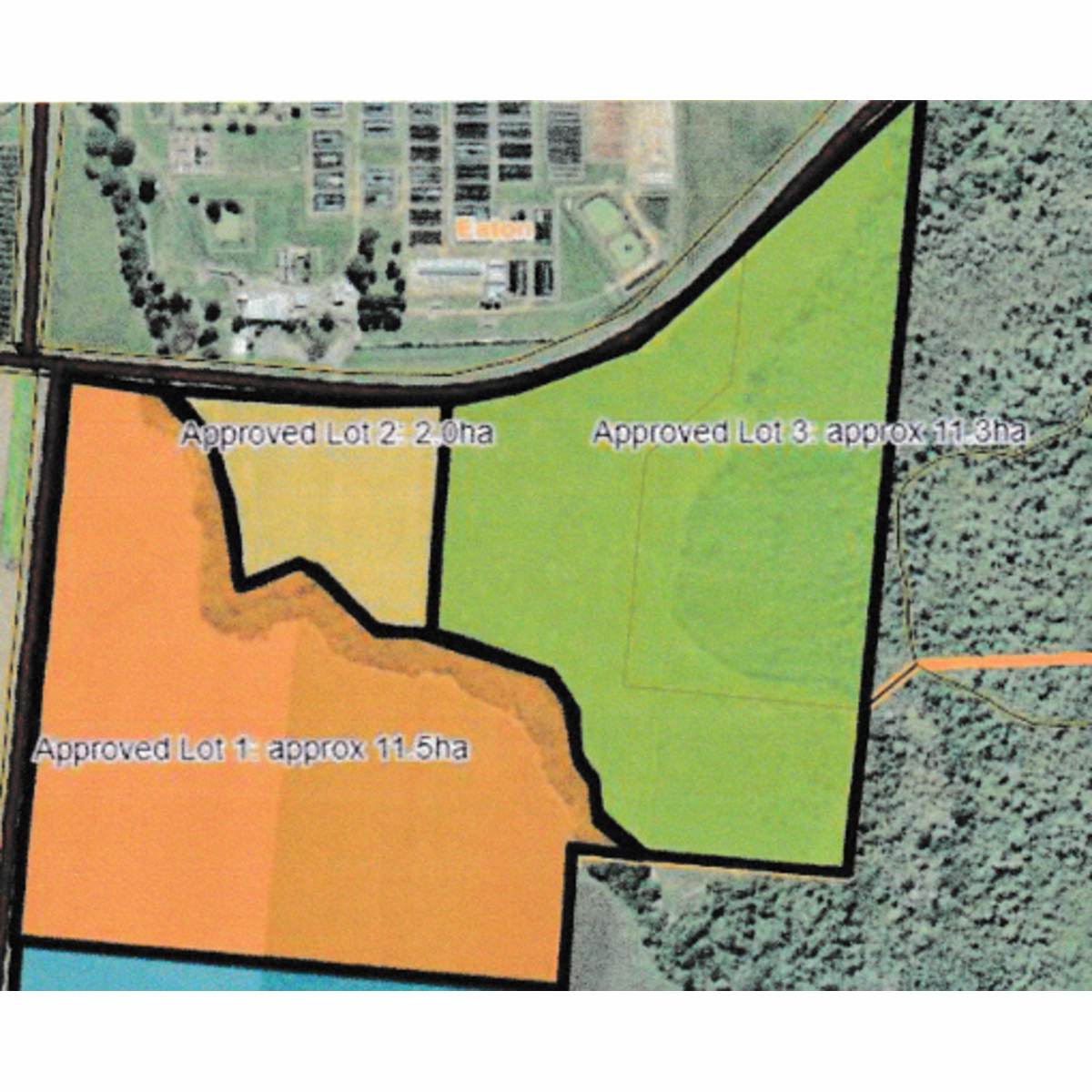 Lot 1,2,3,  Flying Fish Point, Eaton For Sale by Farmbuy.com - floorplan 1
