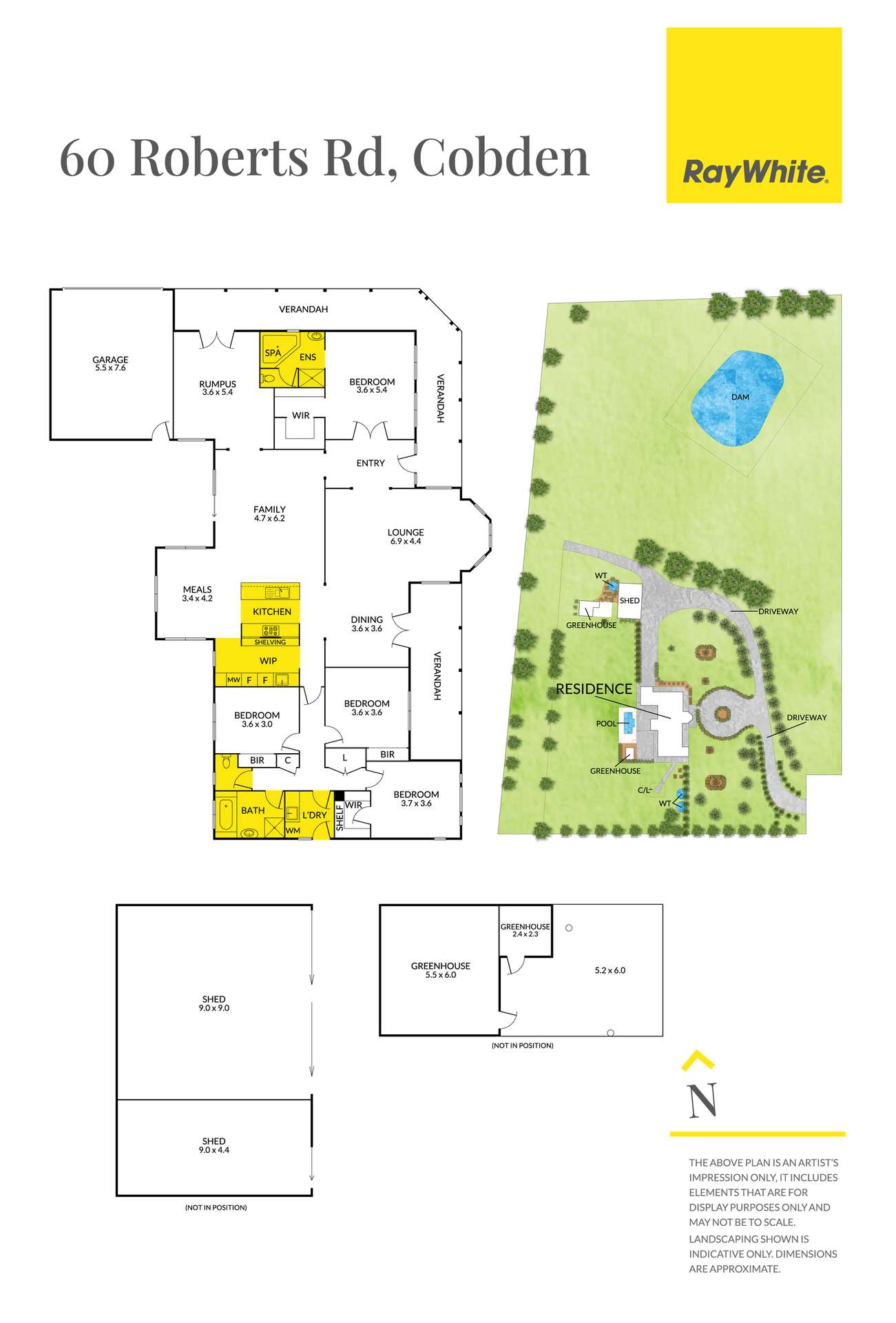 60 Roberts Road, Cobden For Sale by Farmbuy.com - floorplan 1