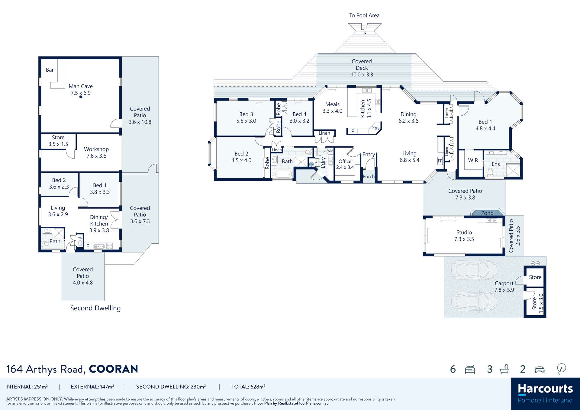 164 Arthys Road, Cooran For Sale by Farmbuy.com - floorplan 1