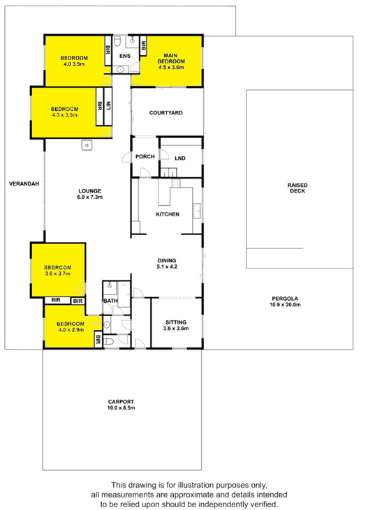 49 Old Padthaway Road, Mundulla For Sale by Farmbuy.com - floorplan 1