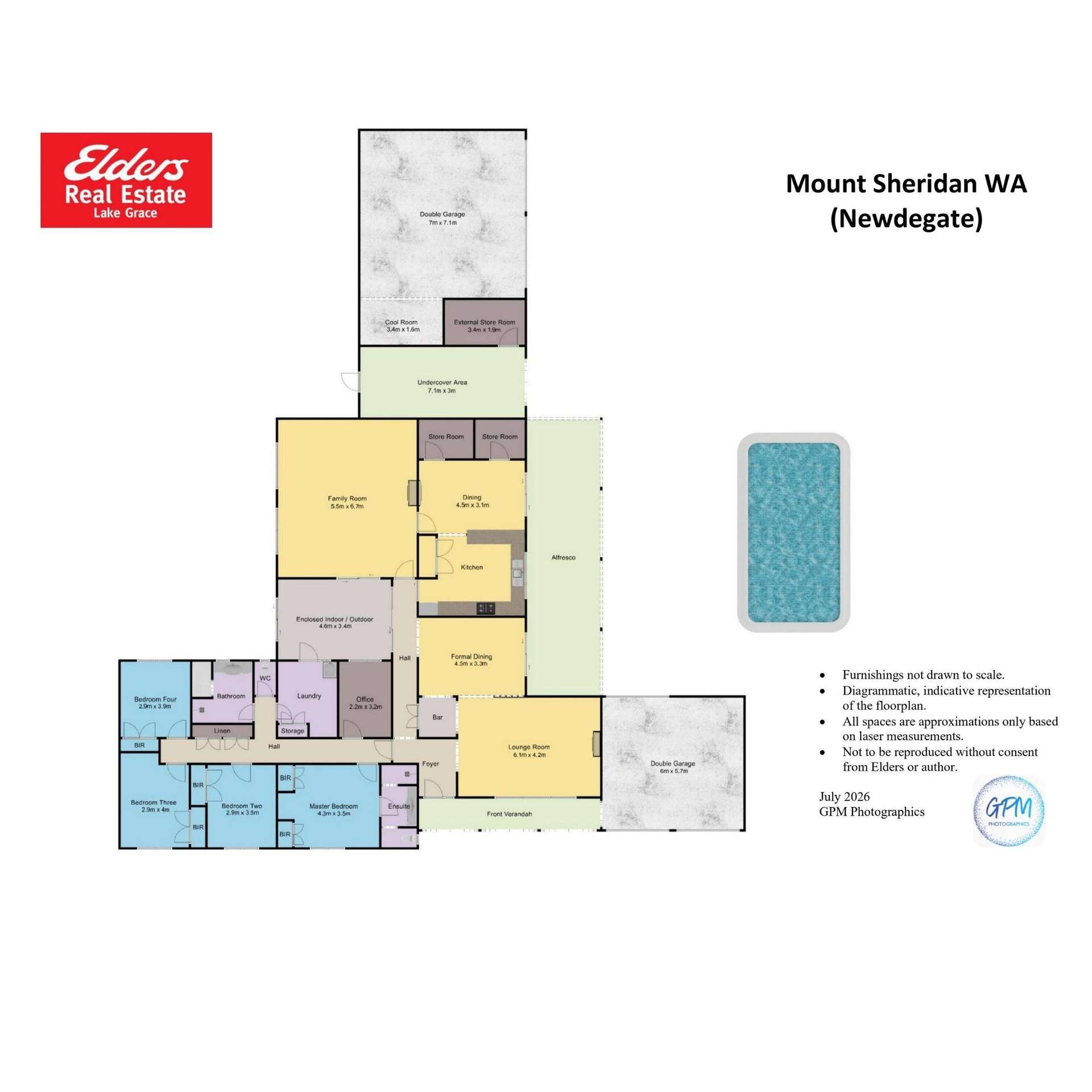 North Newdegate, Mount Sheridan For Sale by Farmbuy.com - floorplan 2