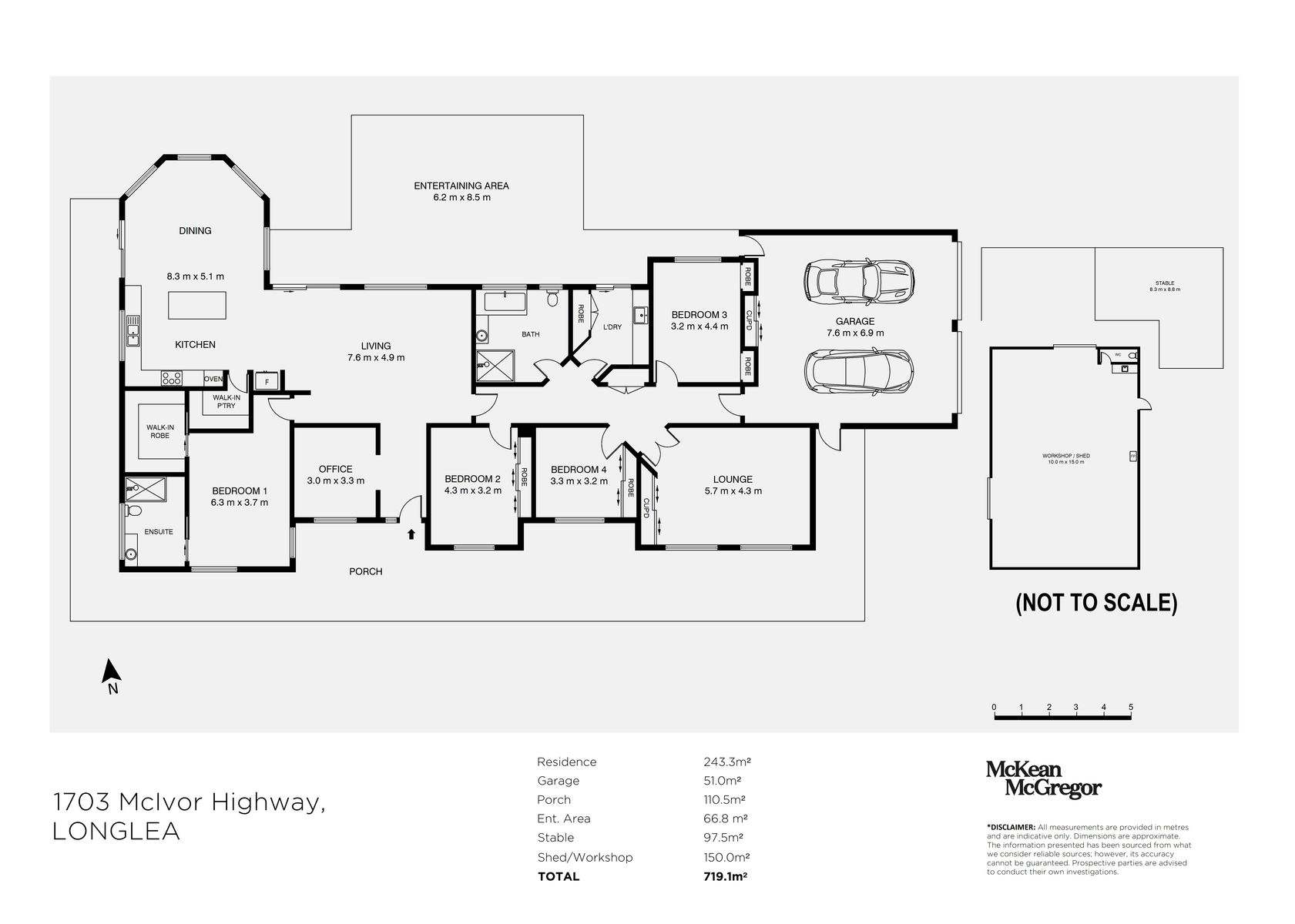 1703 McIvor Highway, Longlea For Sale by Farmbuy.com - floorplan 1