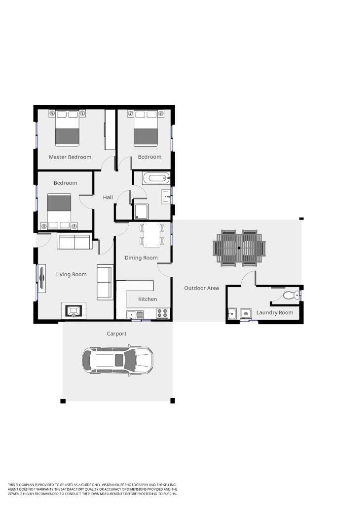 132 Sixth Street, Merbein For Sale by Farmbuy.com - floorplan 1