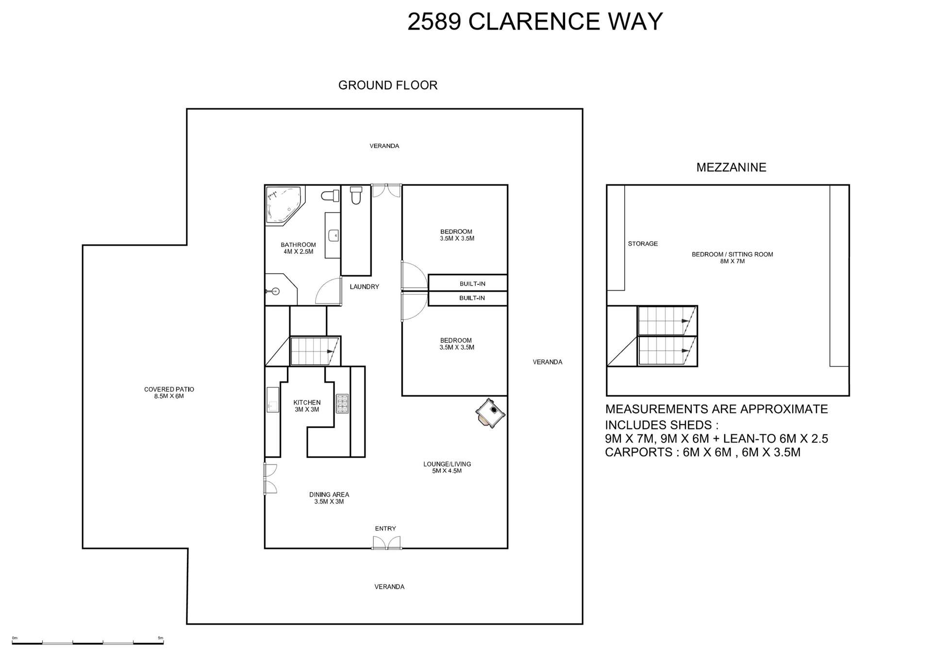 2589 Clarence Way, Upper Copmanhurst For Sale by Farmbuy.com - floorplan 1
