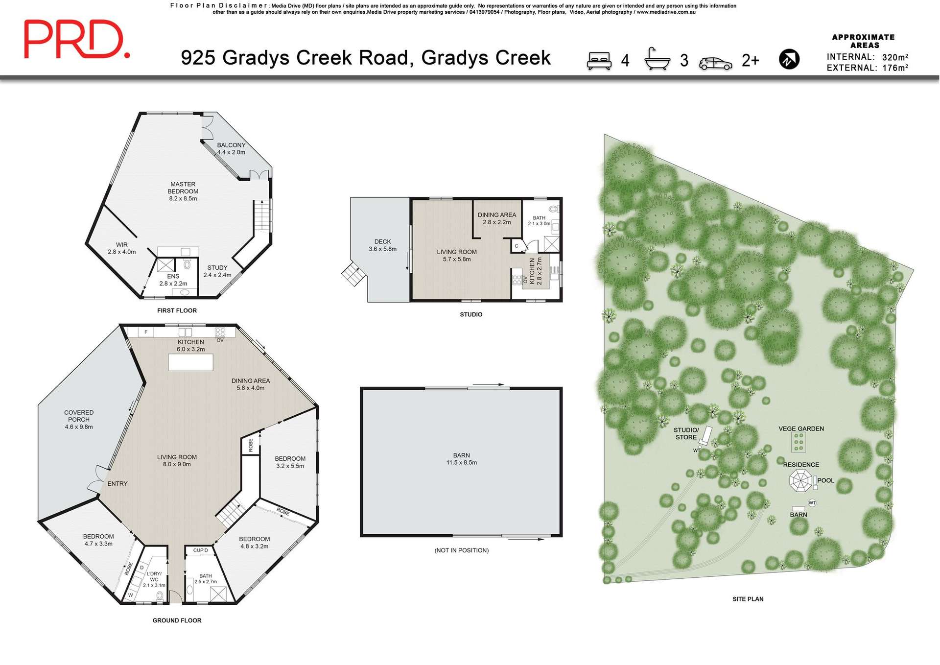 925 Gradys Creek Road, Gradys Creek For Sale by Farmbuy.com - floorplan 1