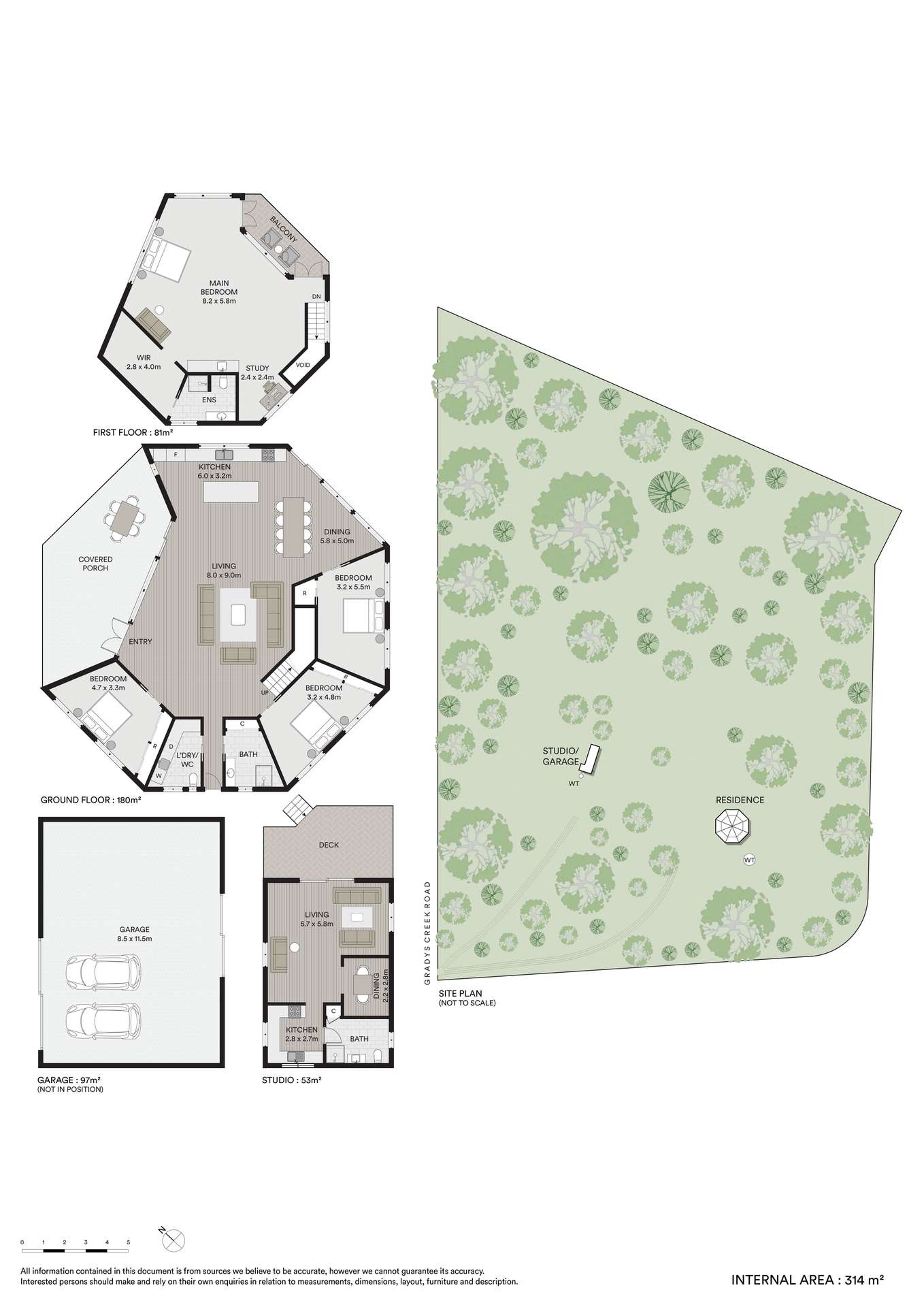 925 Gradys Creek Road, Gradys Creek For Sale by Farmbuy.com - floorplan 1