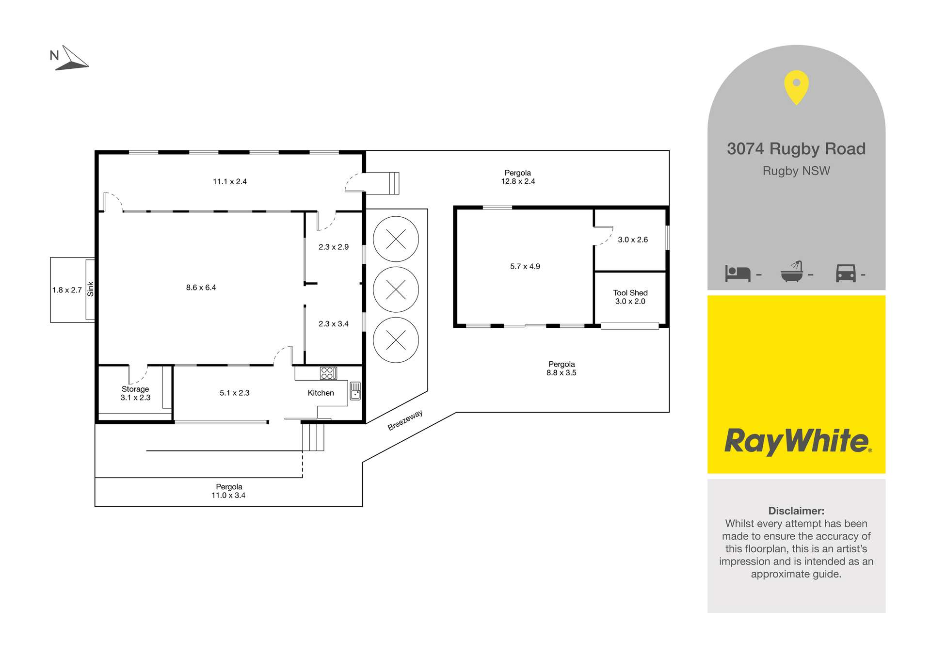 3074 Rugby Road, Rugby Auction by Farmbuy.com - floorplan 1