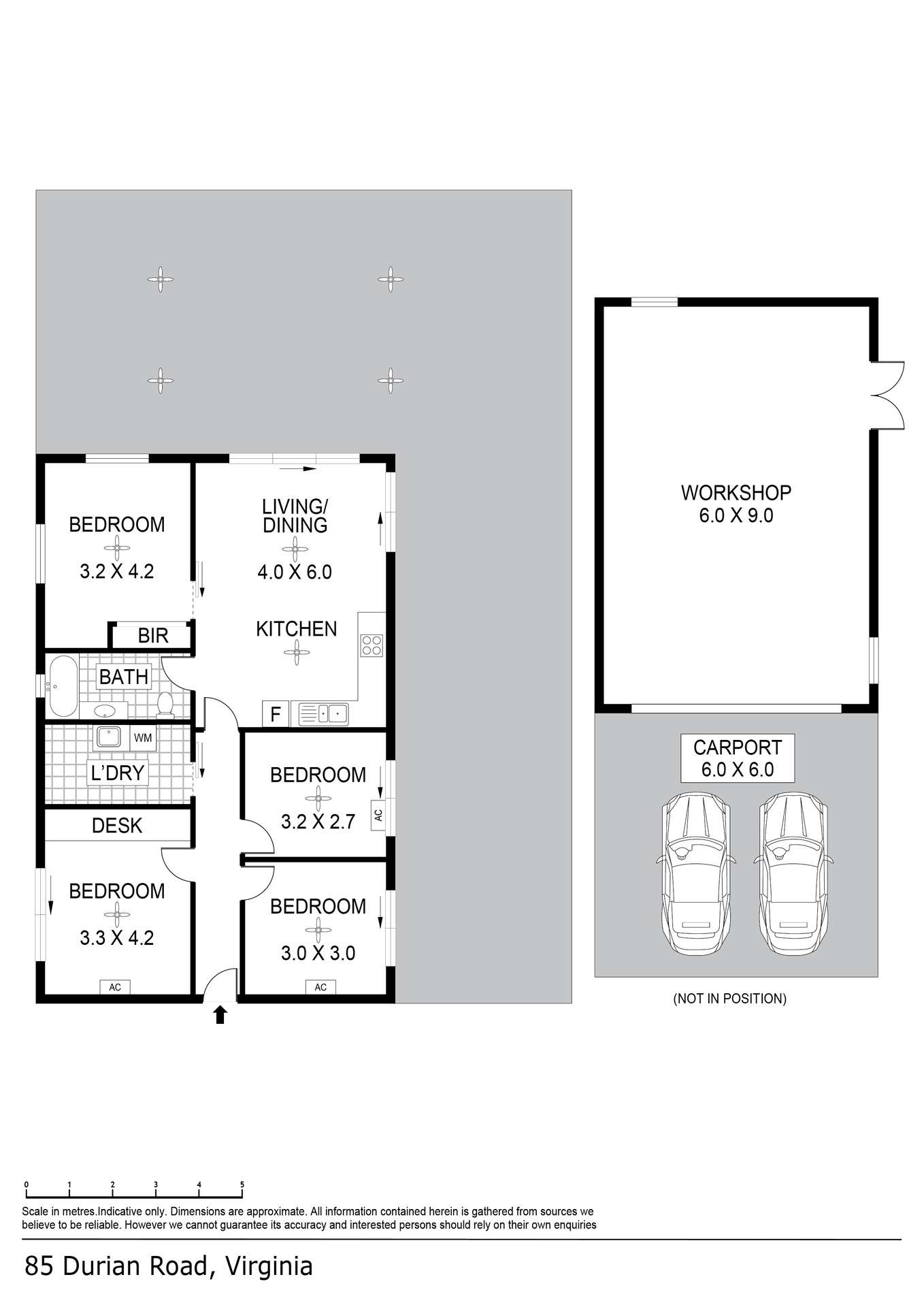 85 Durian Road, Virginia For Sale by Farmbuy.com - floorplan 1