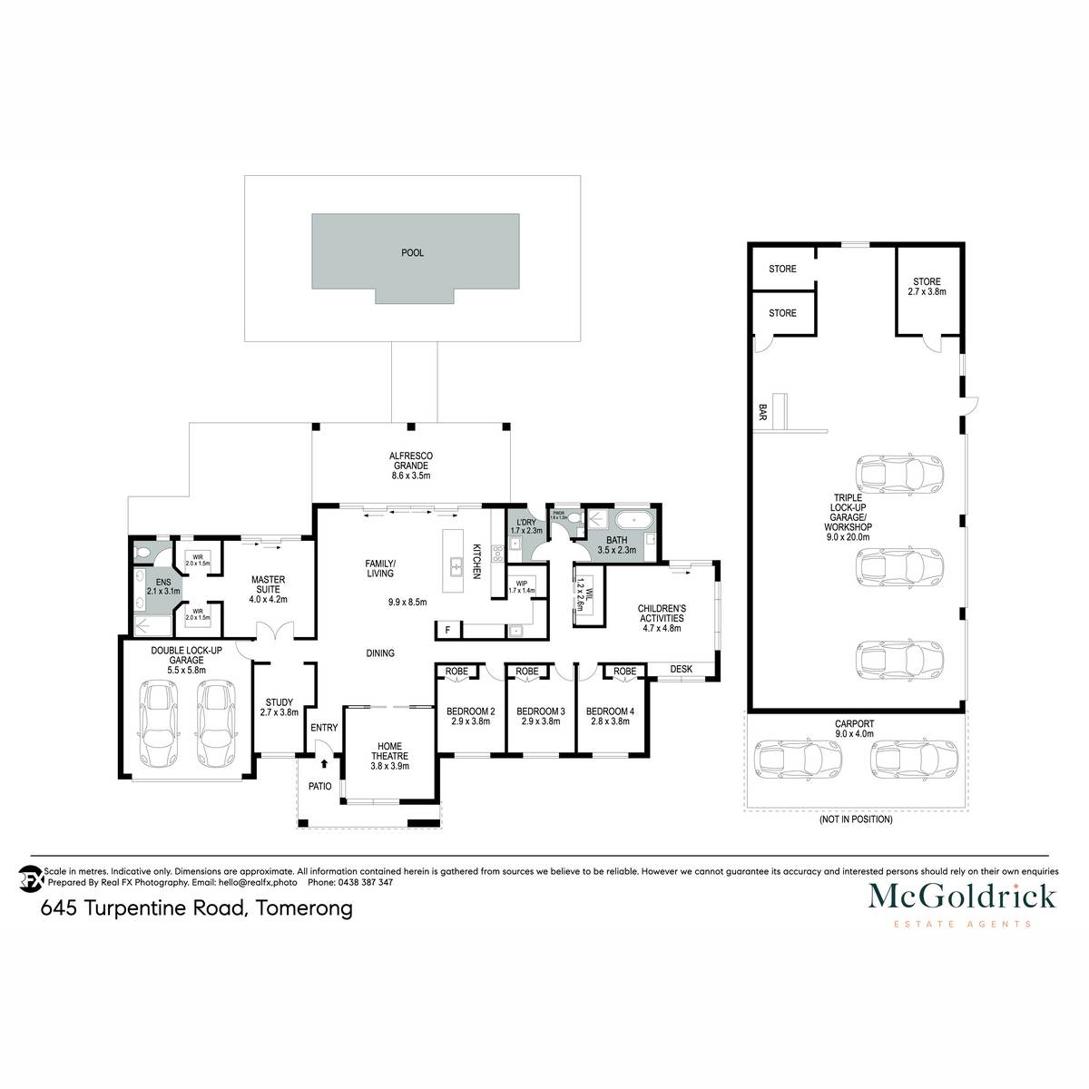 645 Turpentine Road, Tomerong For Sale by Farmbuy.com - floorplan 1