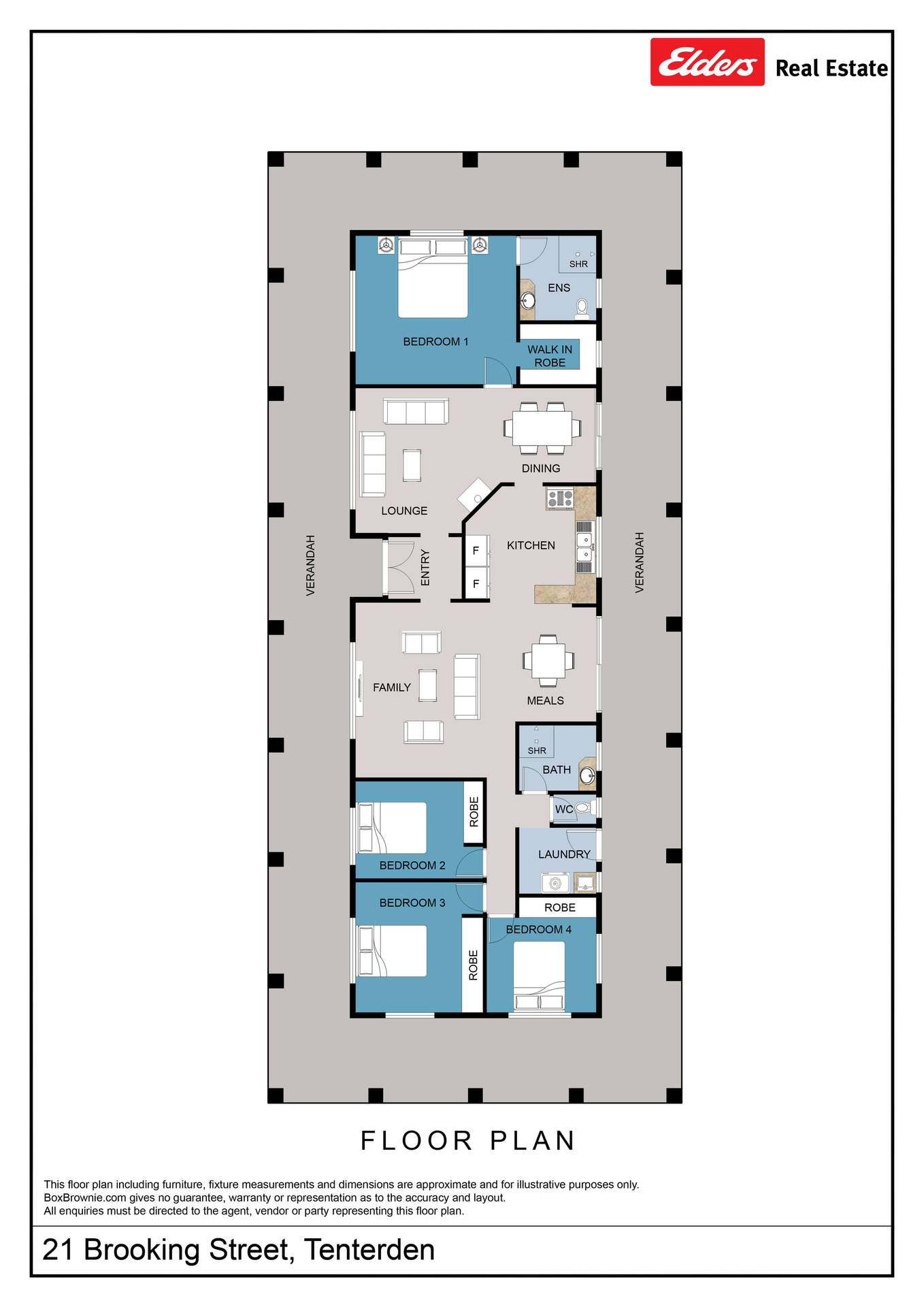 21 Brooking Street, Tenterden For Sale by Farmbuy.com - floorplan 1