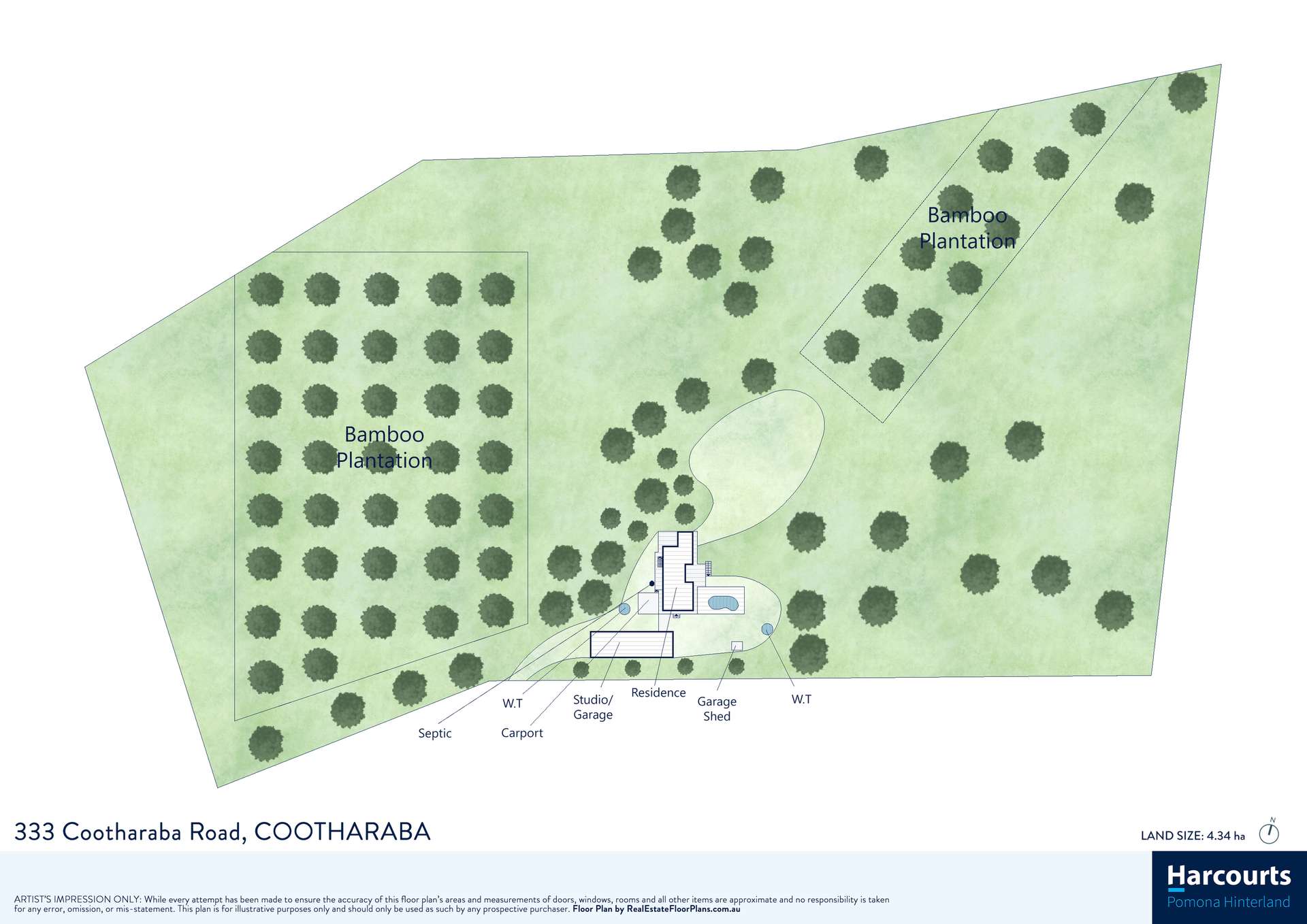 333 Cootharaba Road, Cootharaba For Sale by Farmbuy.com - floorplan 2