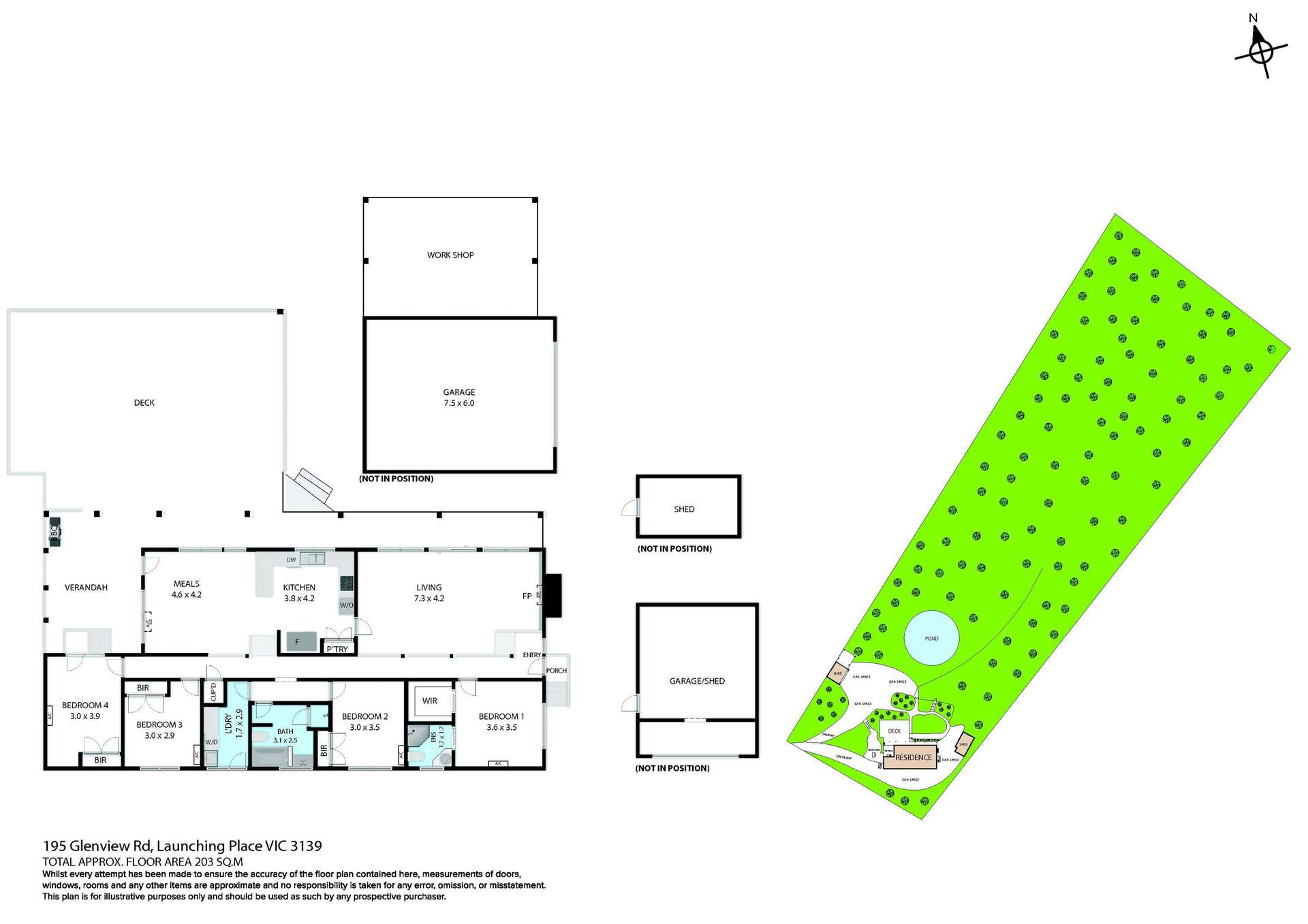 195 Glenview Road, Launching Place Sold by Farmbuy.com - floorplan 1