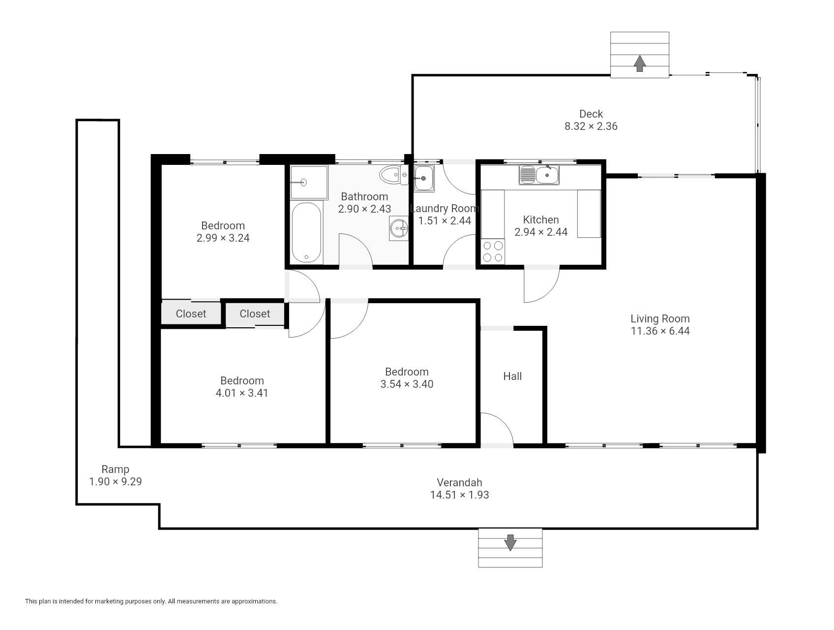 15-17 Avernus Street, Cobargo For Sale by Farmbuy.com - floorplan 1