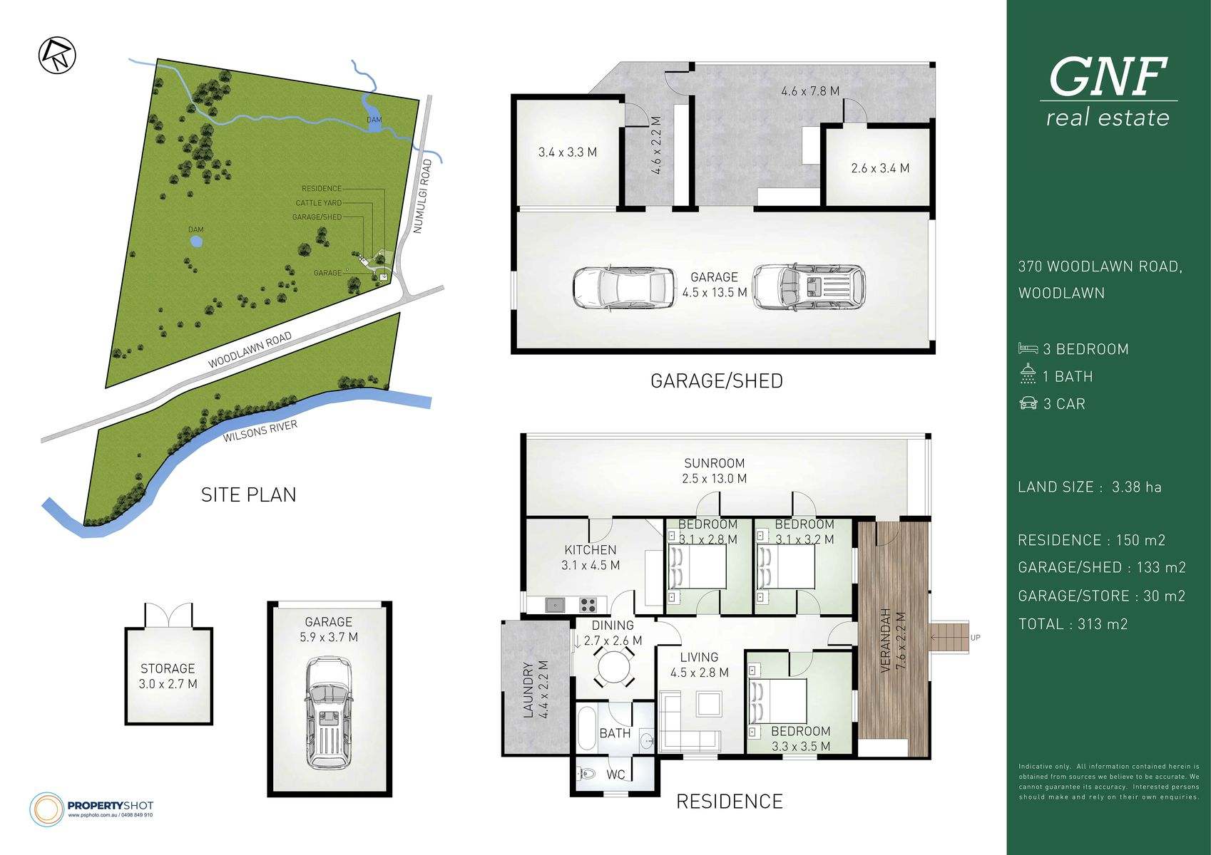 370 Woodlawn Road, Woodlawn For Sale by Farmbuy.com - floorplan 1