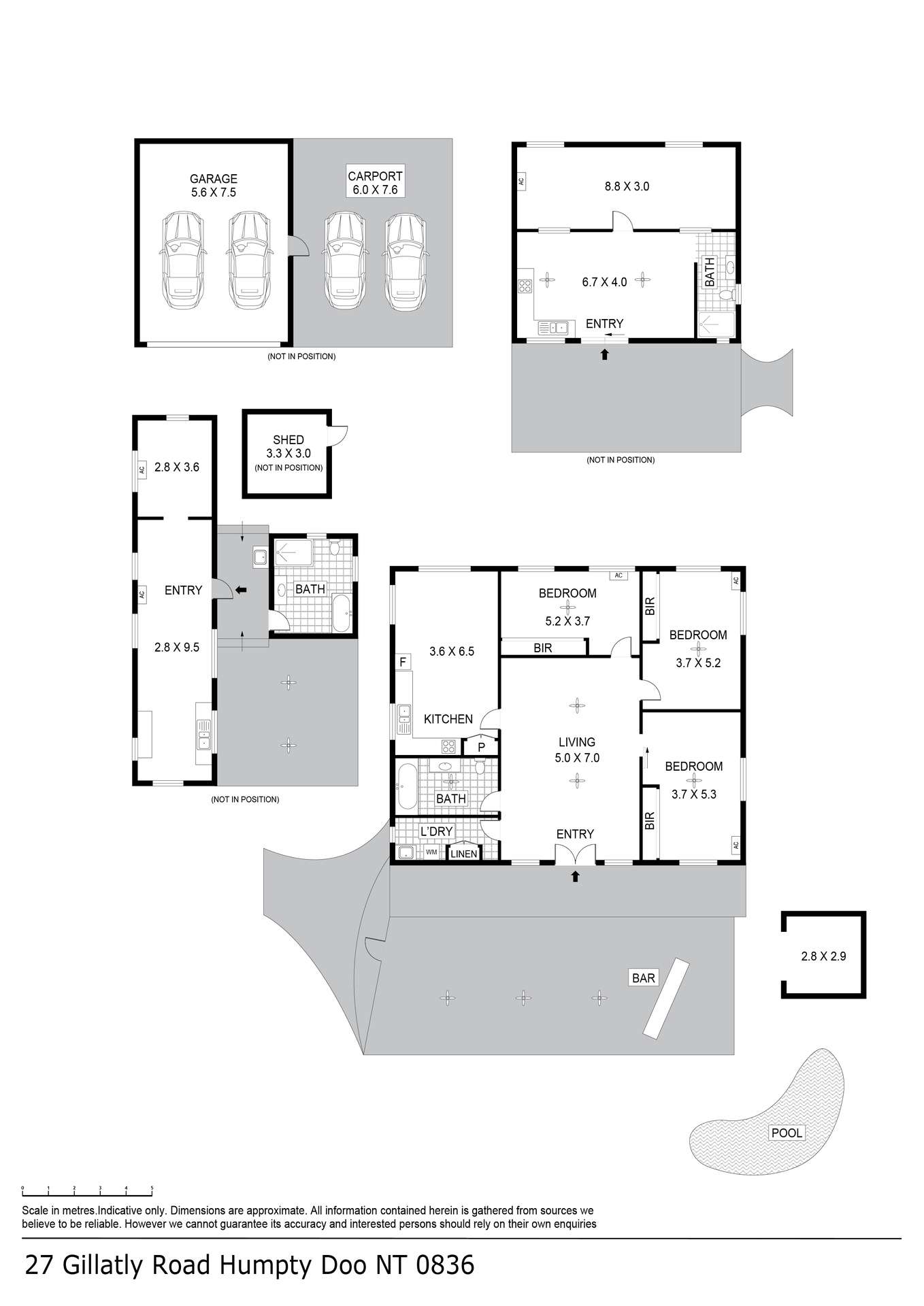 27 Gillatly Road, Humpty Doo For Sale by Farmbuy.com - floorplan 1