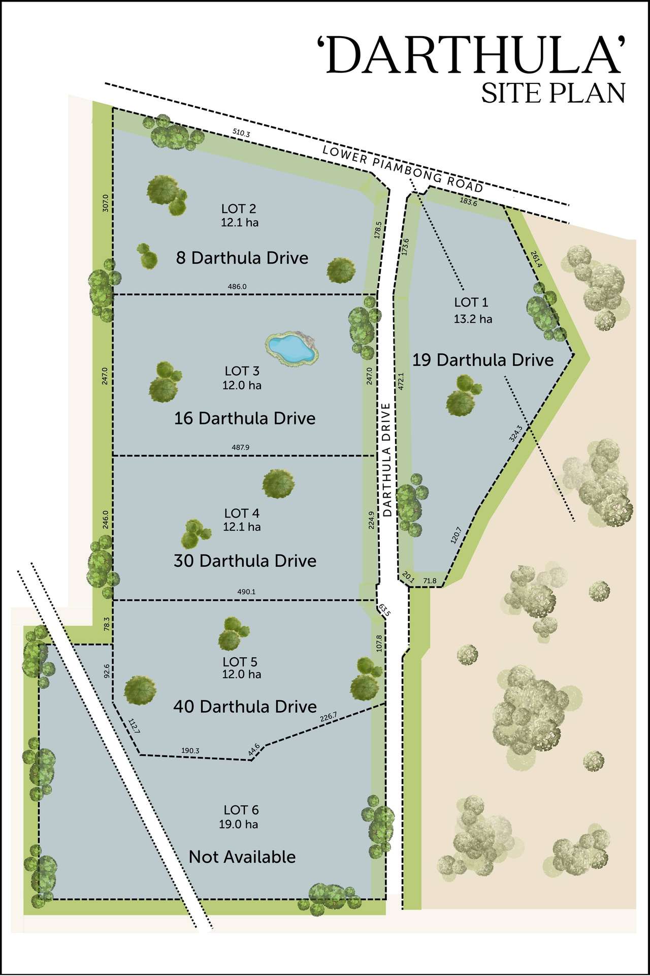 16 Darthula Drive, Mudgee Sold by Farmbuy.com - floorplan 1