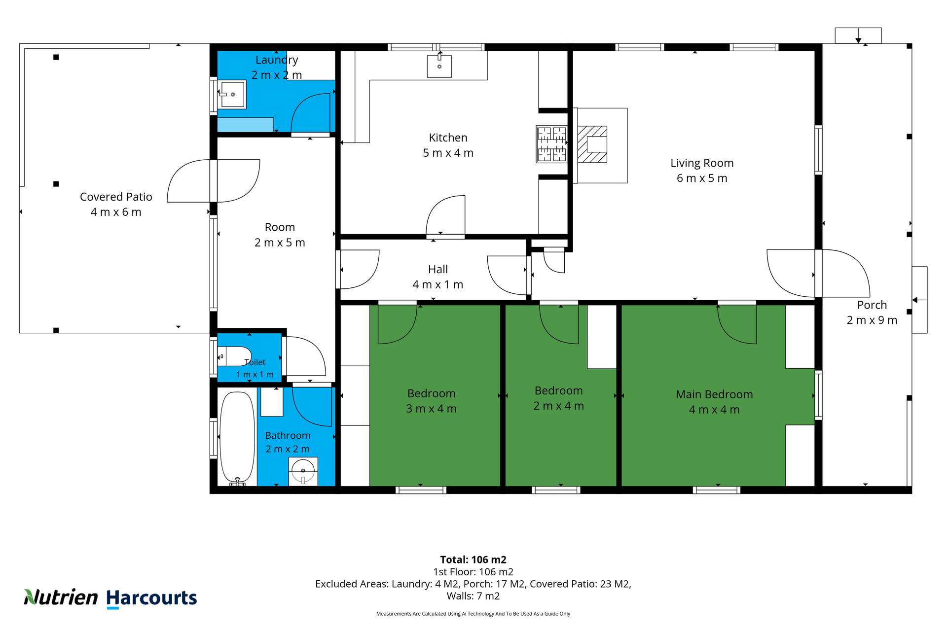 80 Suckling Road, Kernot For Sale by Farmbuy.com - floorplan 1