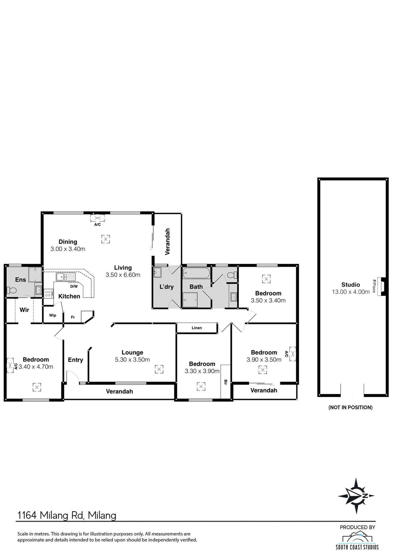 1164 Milang Road, Milang For Sale by Farmbuy.com - floorplan 1