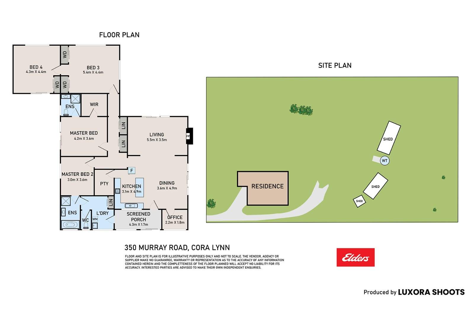 350 Murray Road, Cora Lynn For Sale by Farmbuy.com - floorplan 1