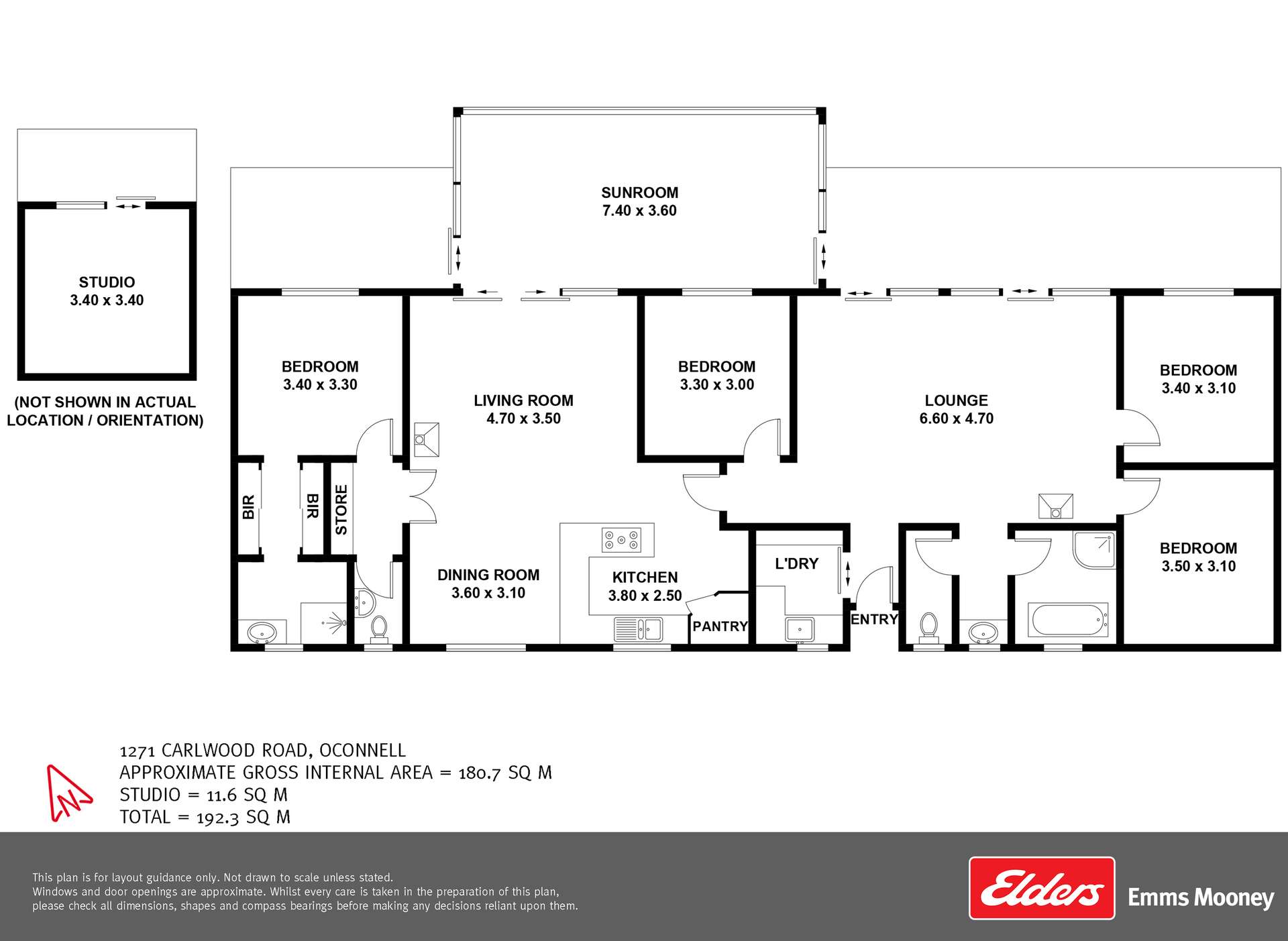 1271 Carlwood Road, O'Connell Auction by Farmbuy.com - floorplan 1