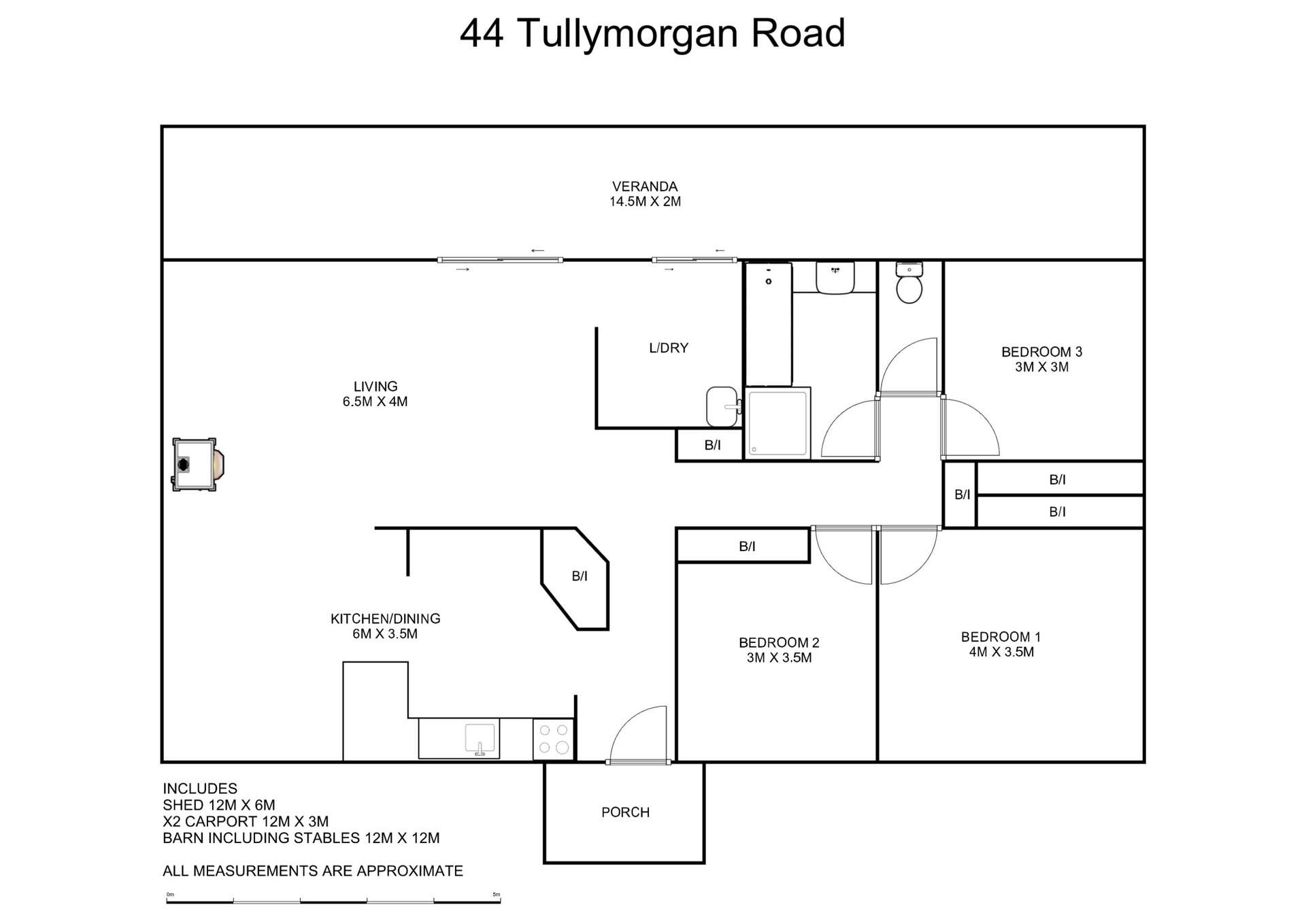 44 Tullymorgan Road, Lawrence For Sale by Farmbuy.com - floorplan 1