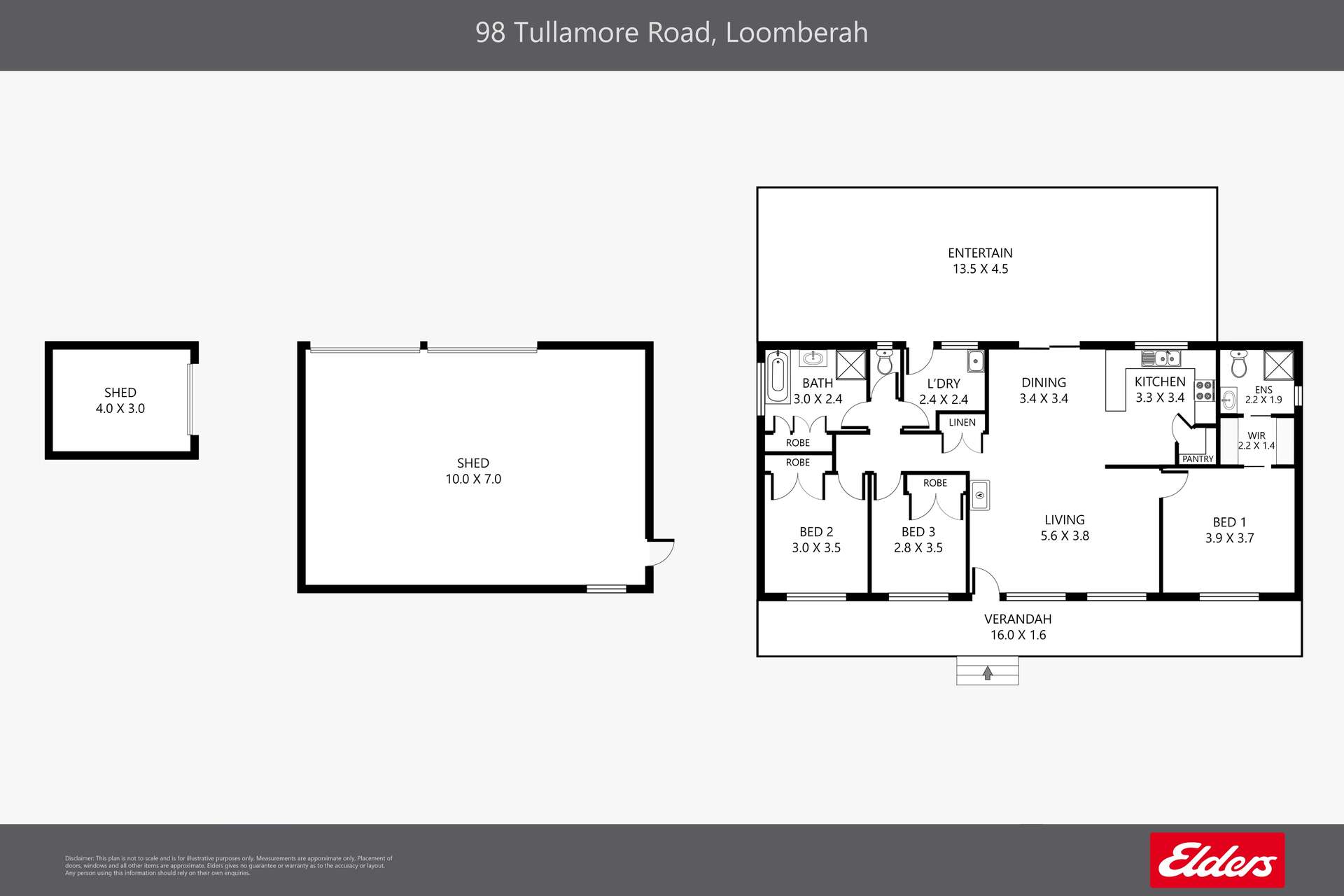 98 Tullamore Road, Tamworth Auction by Farmbuy.com - floorplan 1