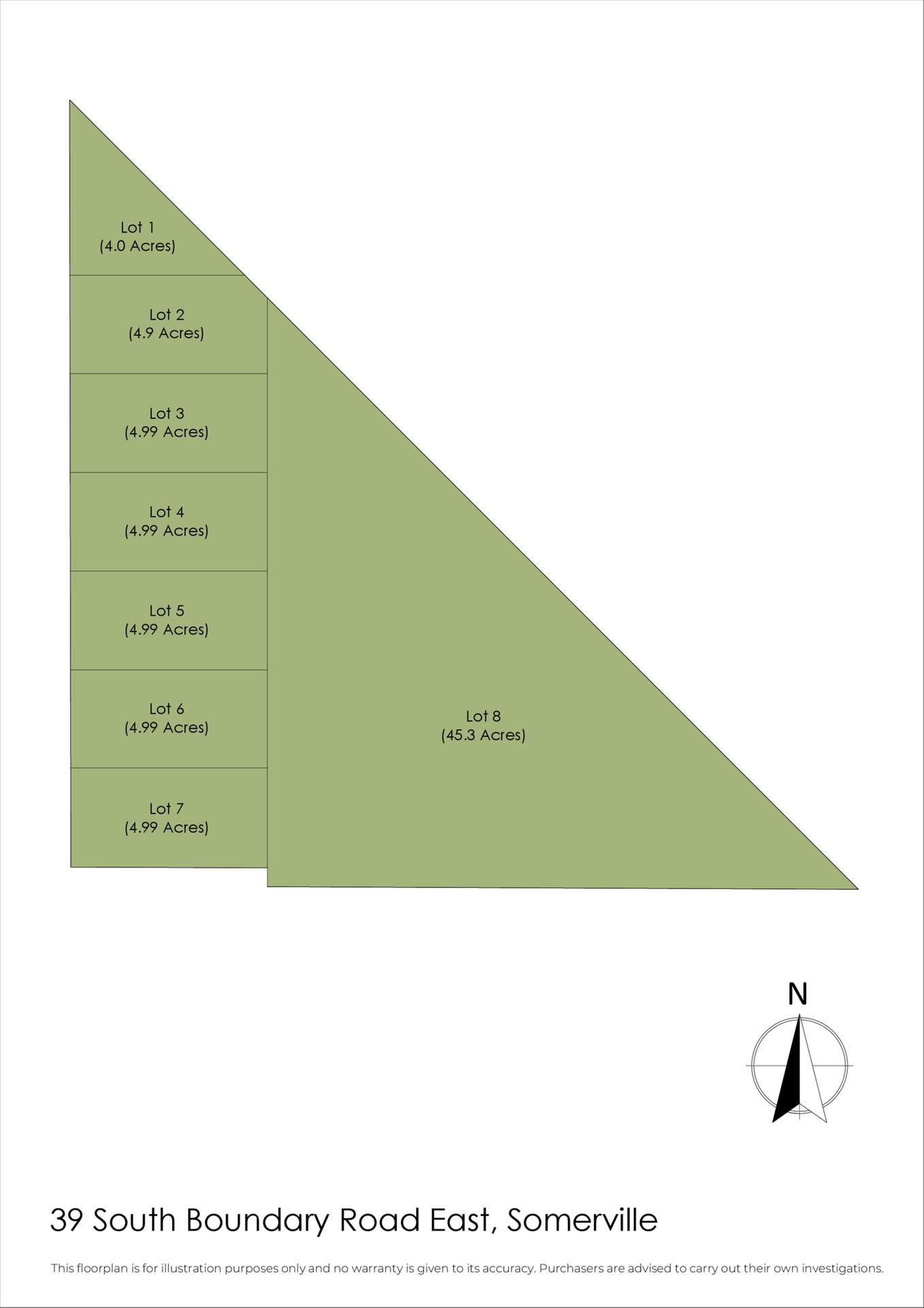 39 South Boundary Road East, Somerville For Sale by Farmbuy.com - floorplan 1