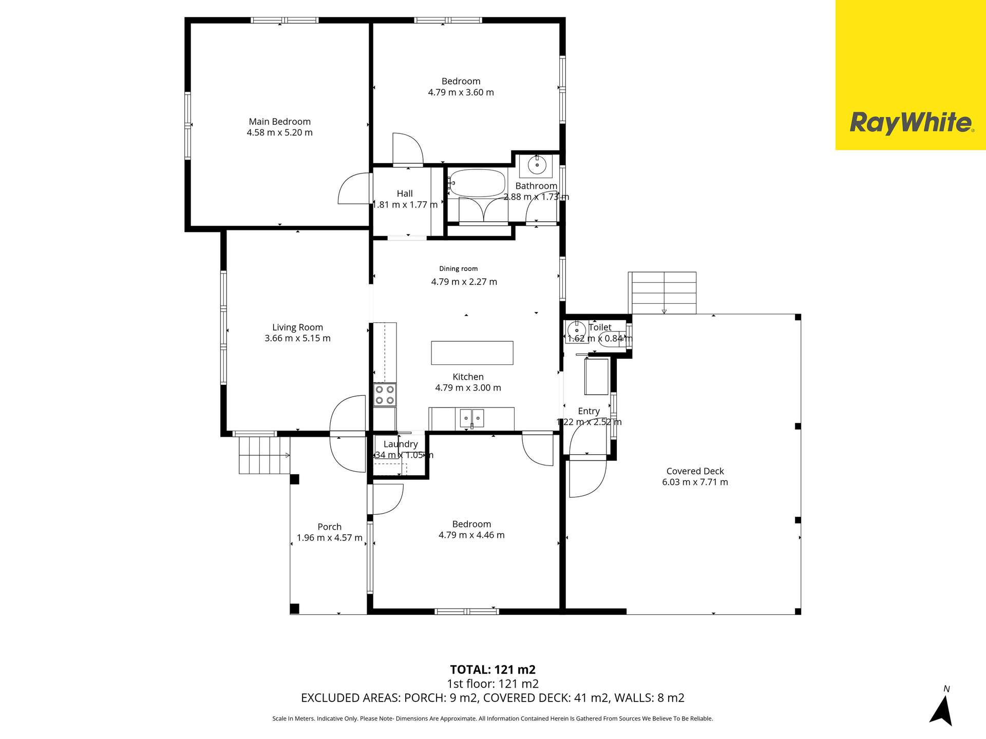 18 Rhode Court, Oakey For Sale by Farmbuy.com - floorplan 1
