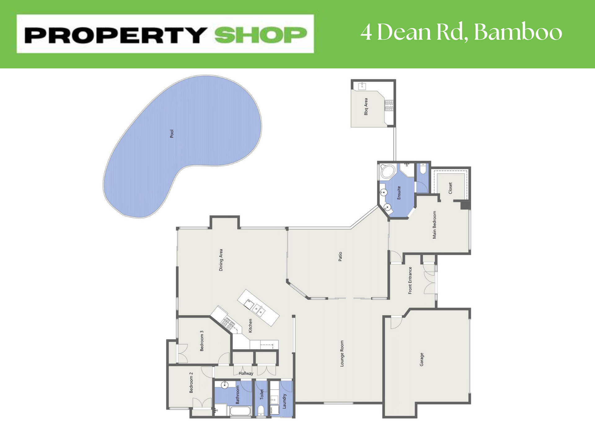 4 Dean Road, Bamboo, Mossman For Sale by Farmbuy.com - floorplan 1