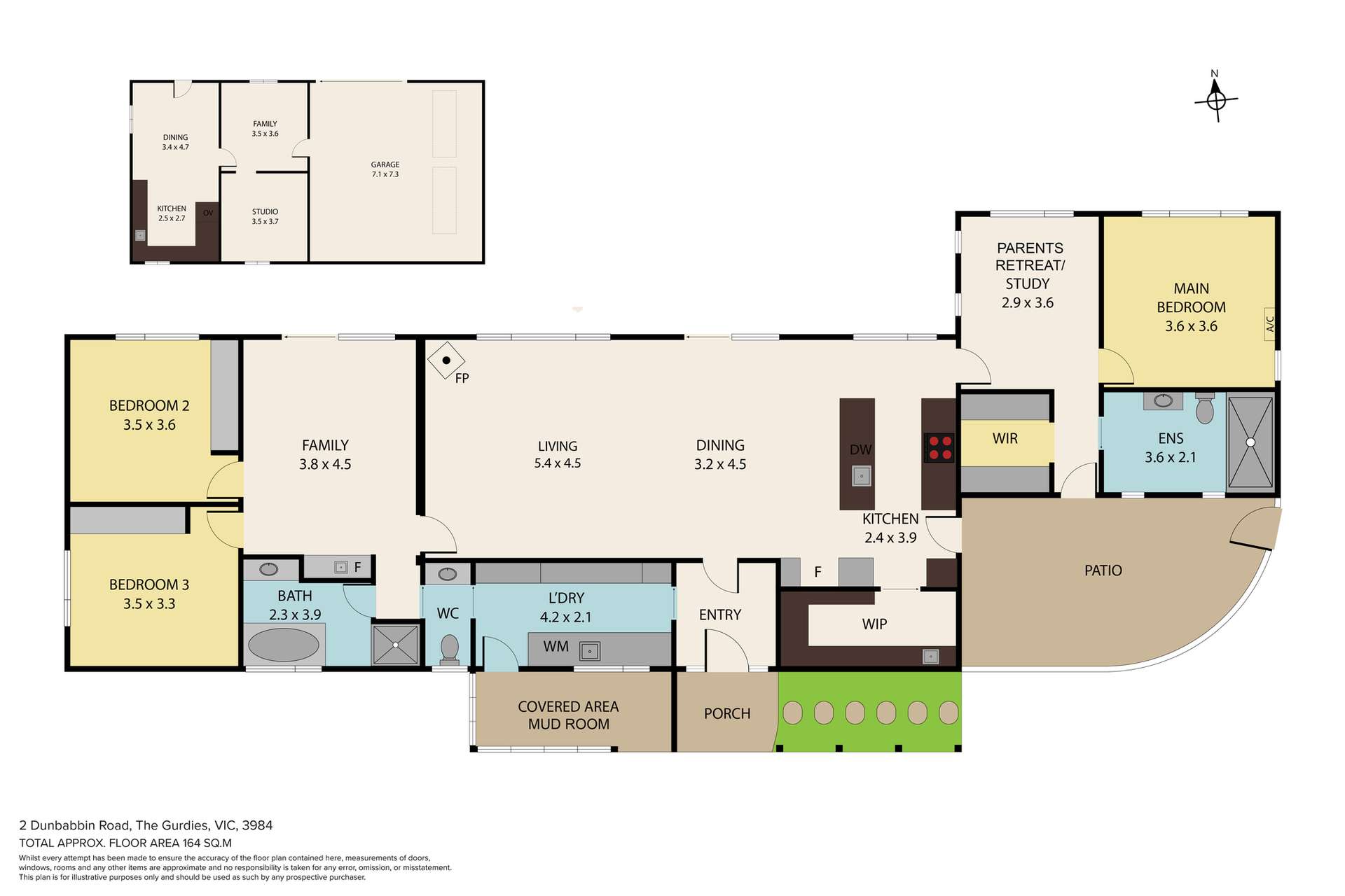 2 Dunbabbin Road, The Gurdies For Sale by Farmbuy.com - floorplan 1