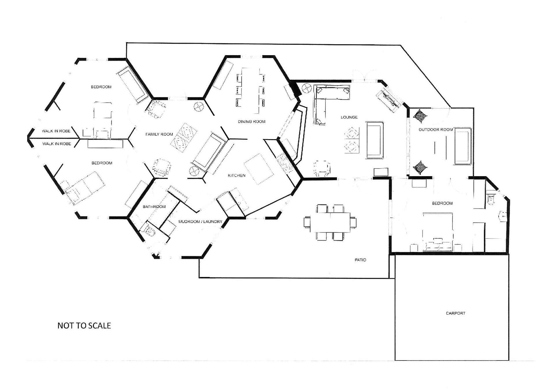 86 MARKWOOD-TARRAWINGEE ROAD, Markwood For Sale by Farmbuy.com - floorplan 1