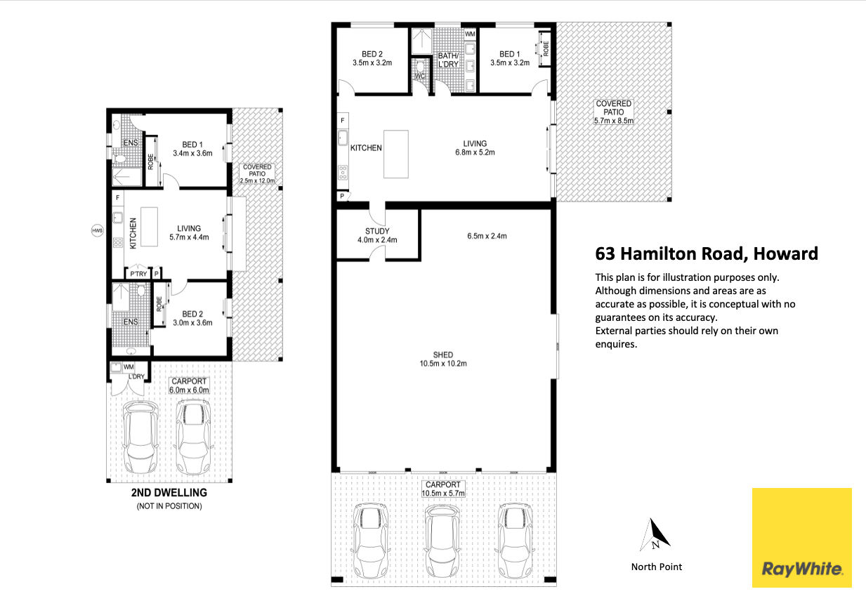 63 Hamilton Road, Howard For Sale by Farmbuy.com - floorplan 1