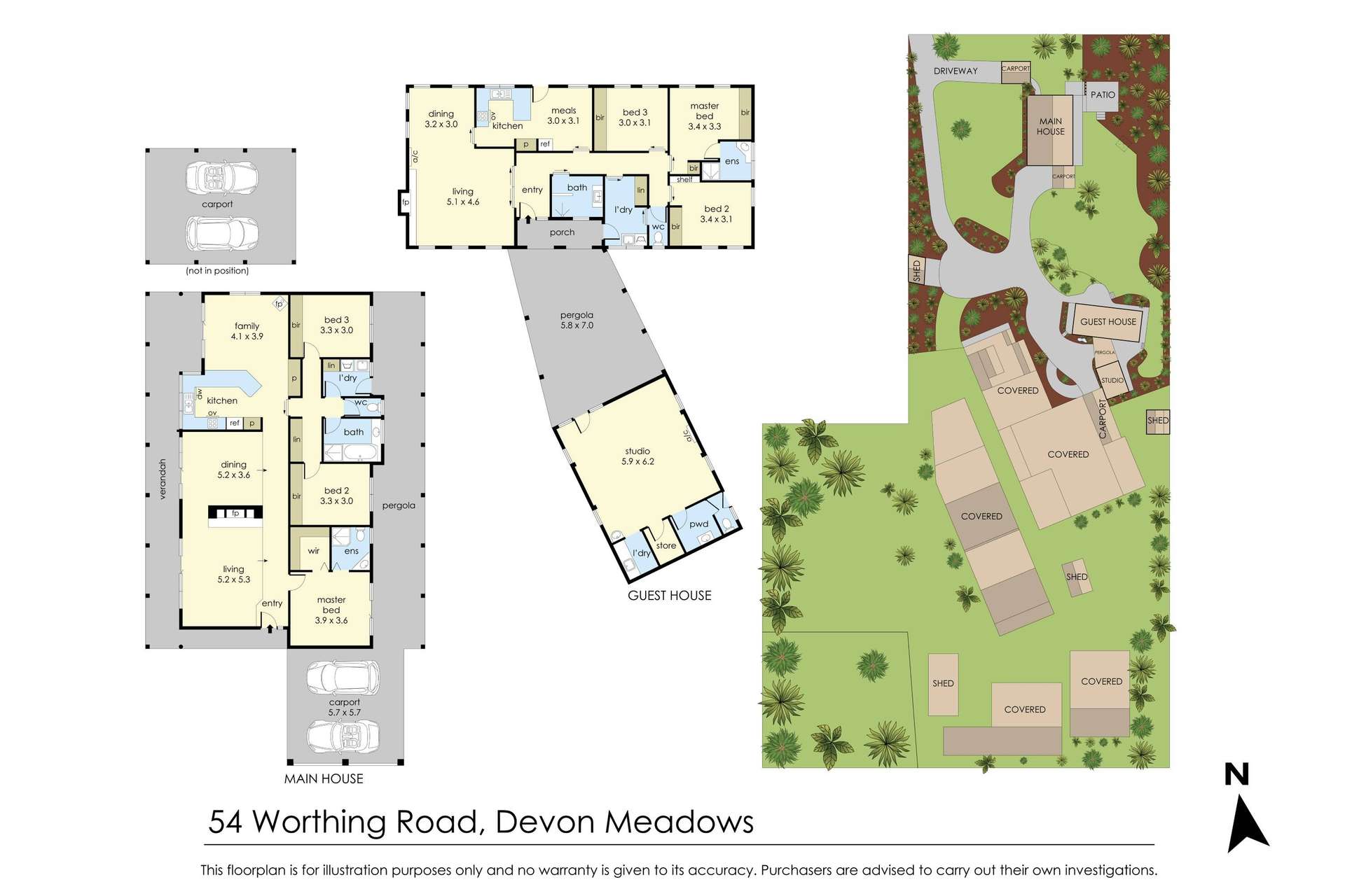 54 Worthing Road, Devon Meadows For Sale by Farmbuy.com - floorplan 1
