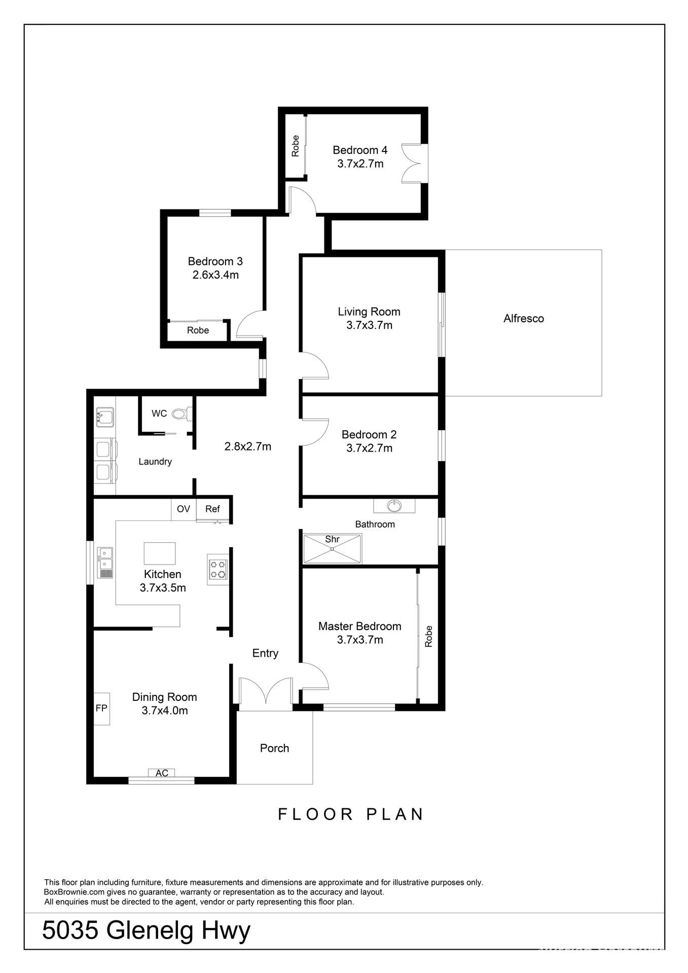 5035 Glenelg Highway, Casterton For Sale by Farmbuy.com - floorplan 1