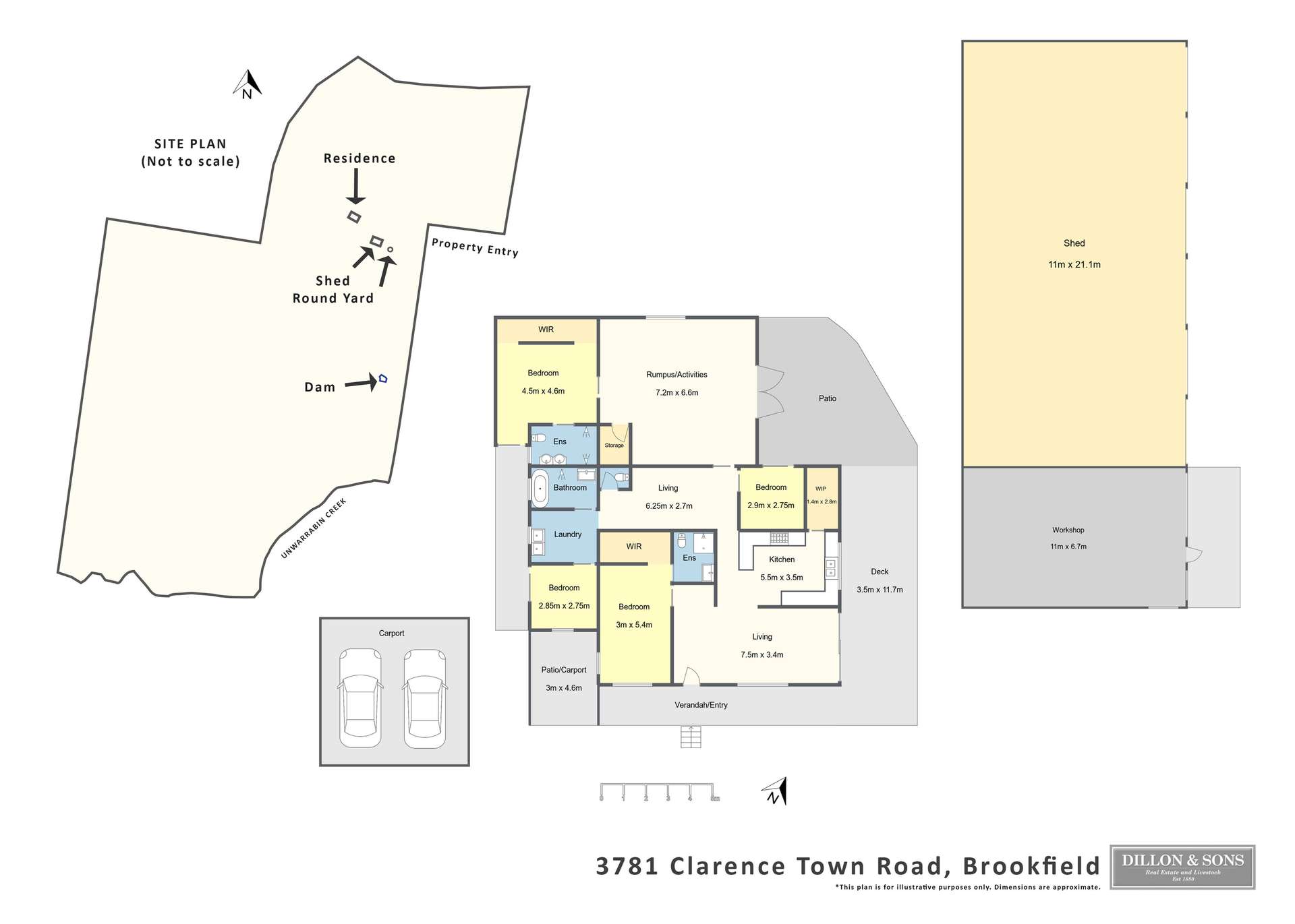 3781 Clarence Town Road, Dungog For Sale by Farmbuy.com - floorplan 1