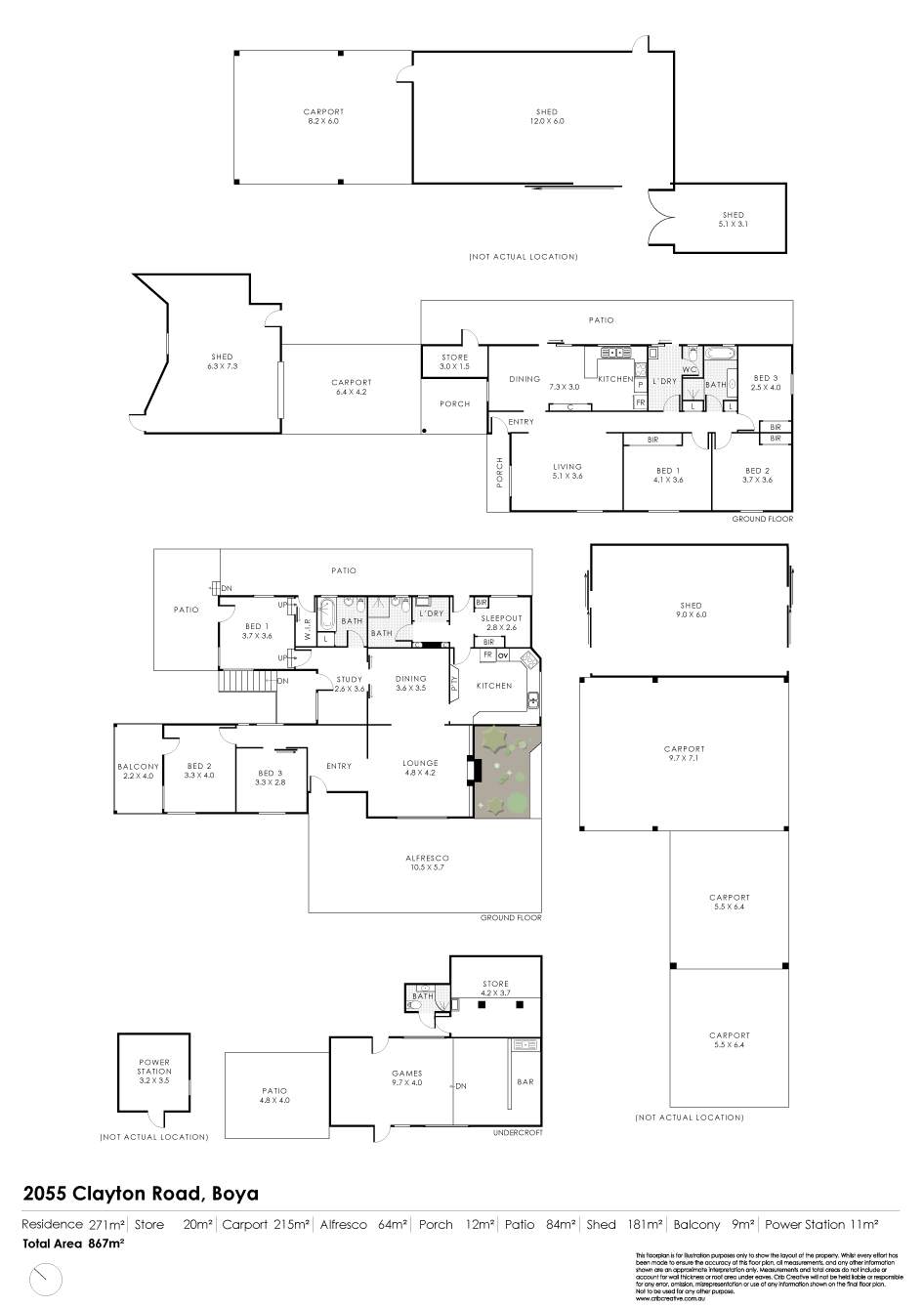 2055 Clayton Road, Boya For Sale by Farmbuy.com - floorplan 1