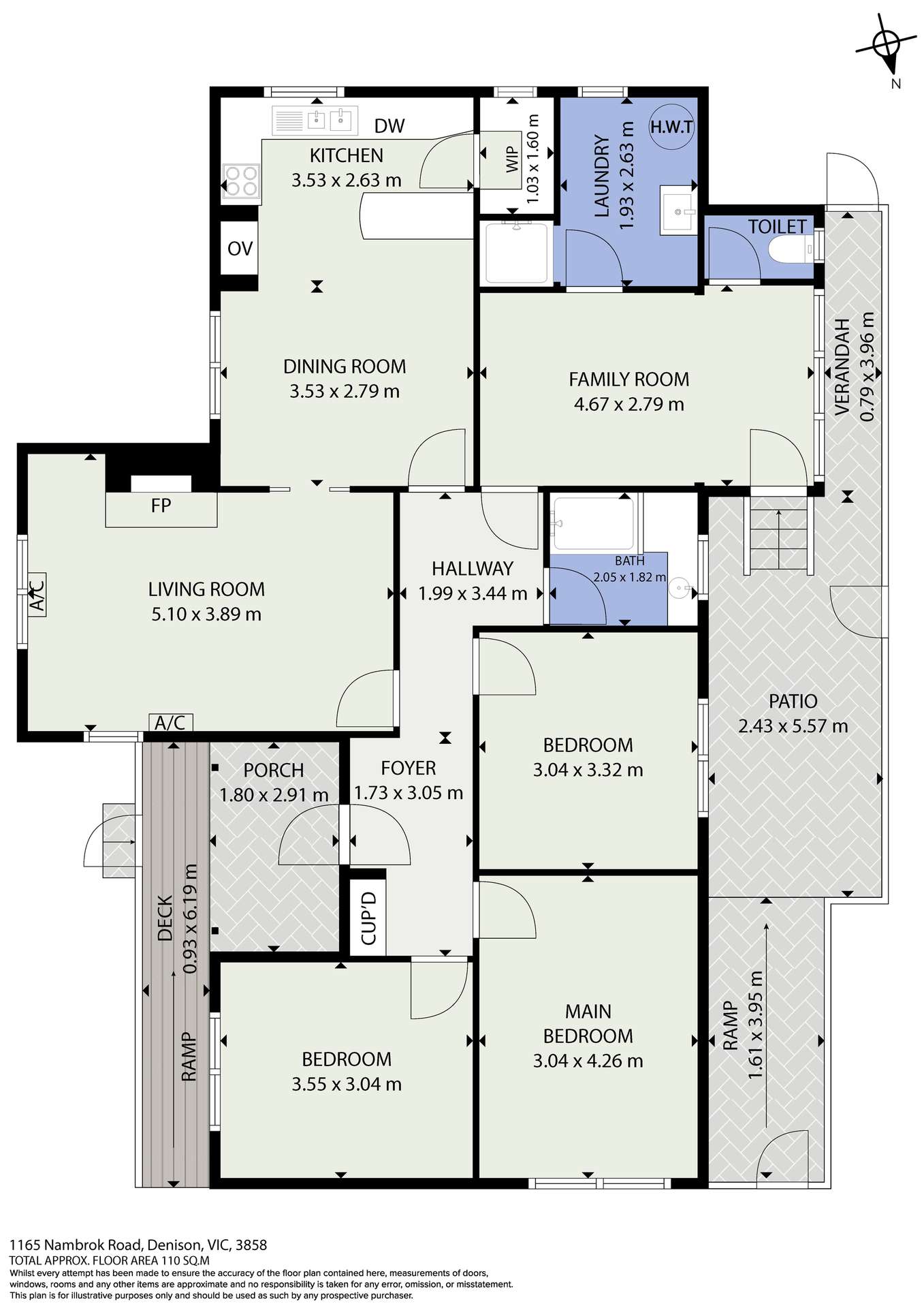 1165 Nambrok Road, Denison For Sale by Farmbuy.com - floorplan 1