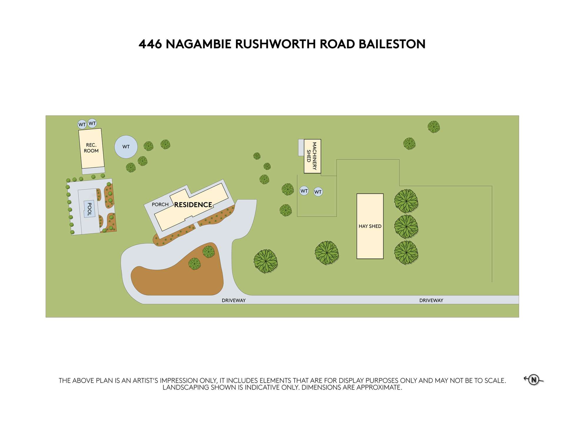 446 Nagambie-Rushworth Road, Bailieston For Sale by Farmbuy.com - floorplan 2